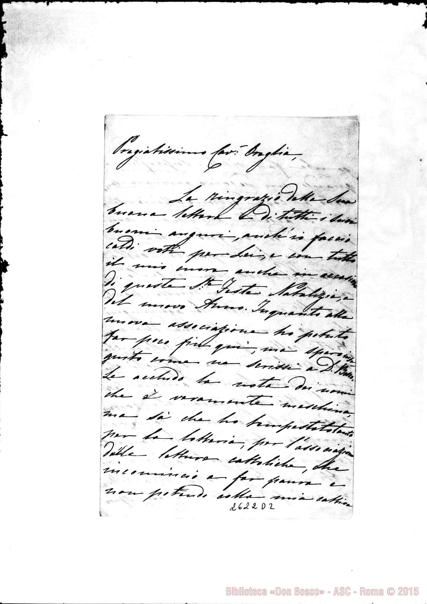 Fotogramma D 2 — Uguccioni Gherardi Girolama - Oreglia s.d.