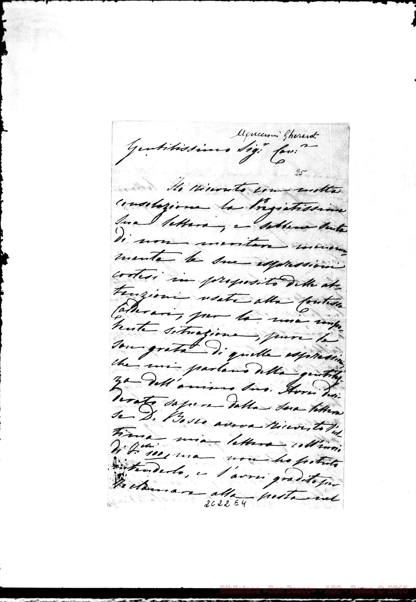 Fotogramma E 4 — Uguccioni Gherardi Girolama - Oreglia s.d.