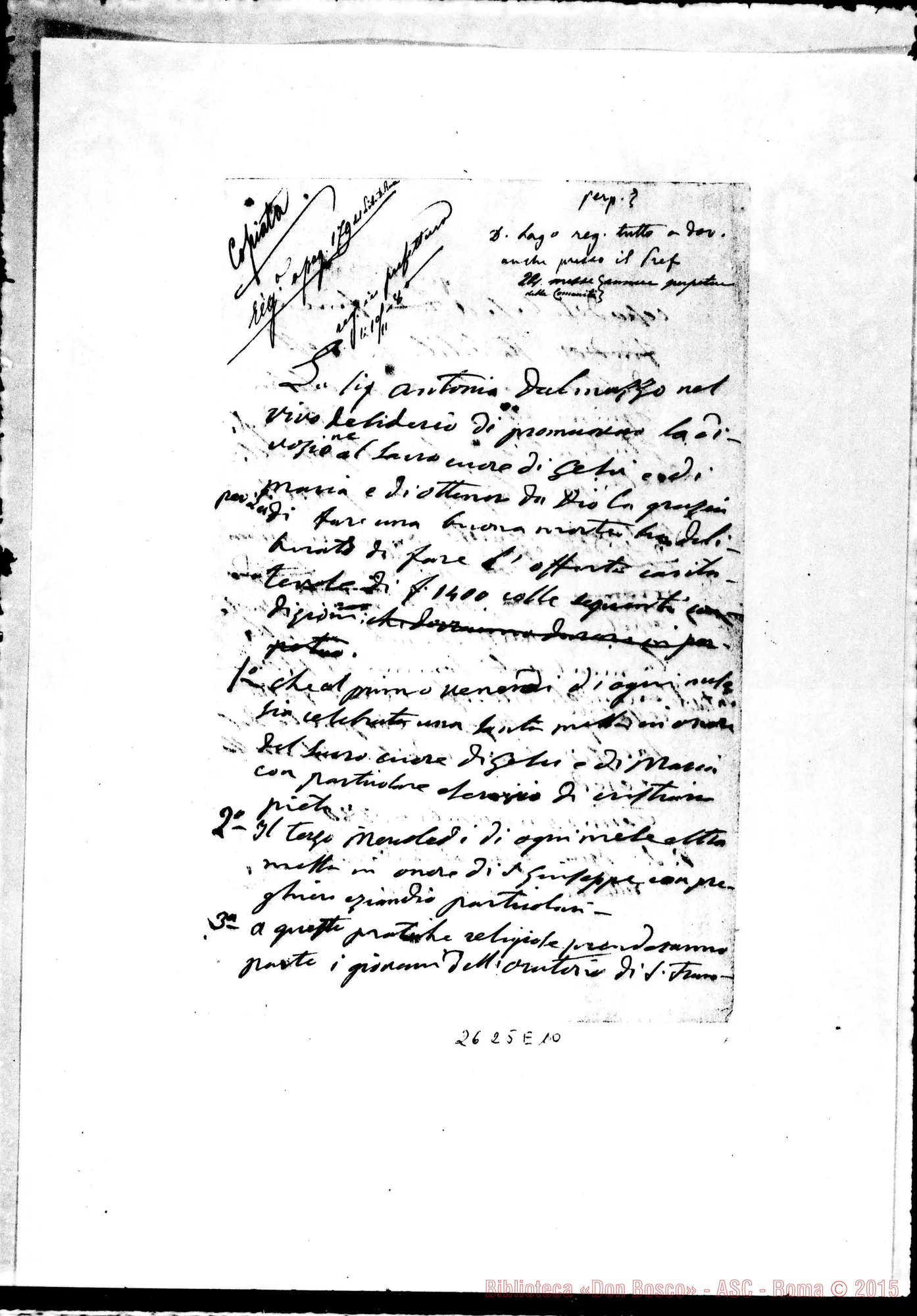 Fotogramma E 10 — Dalmazzo Antonia