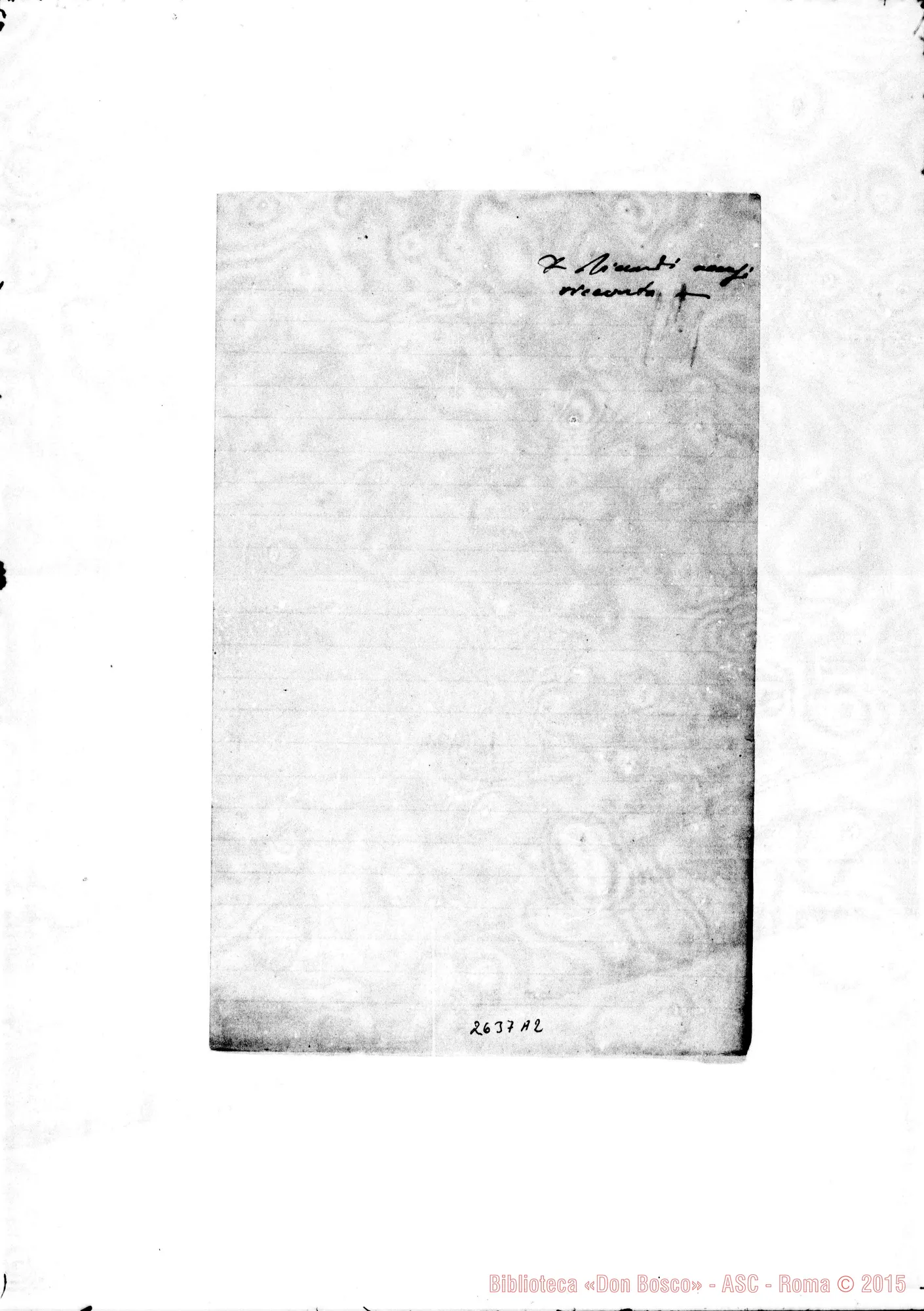 Fotogramma A 2 — Agostini Giov.Batt., coop. di Lesine. Acqui, 22-08-1883