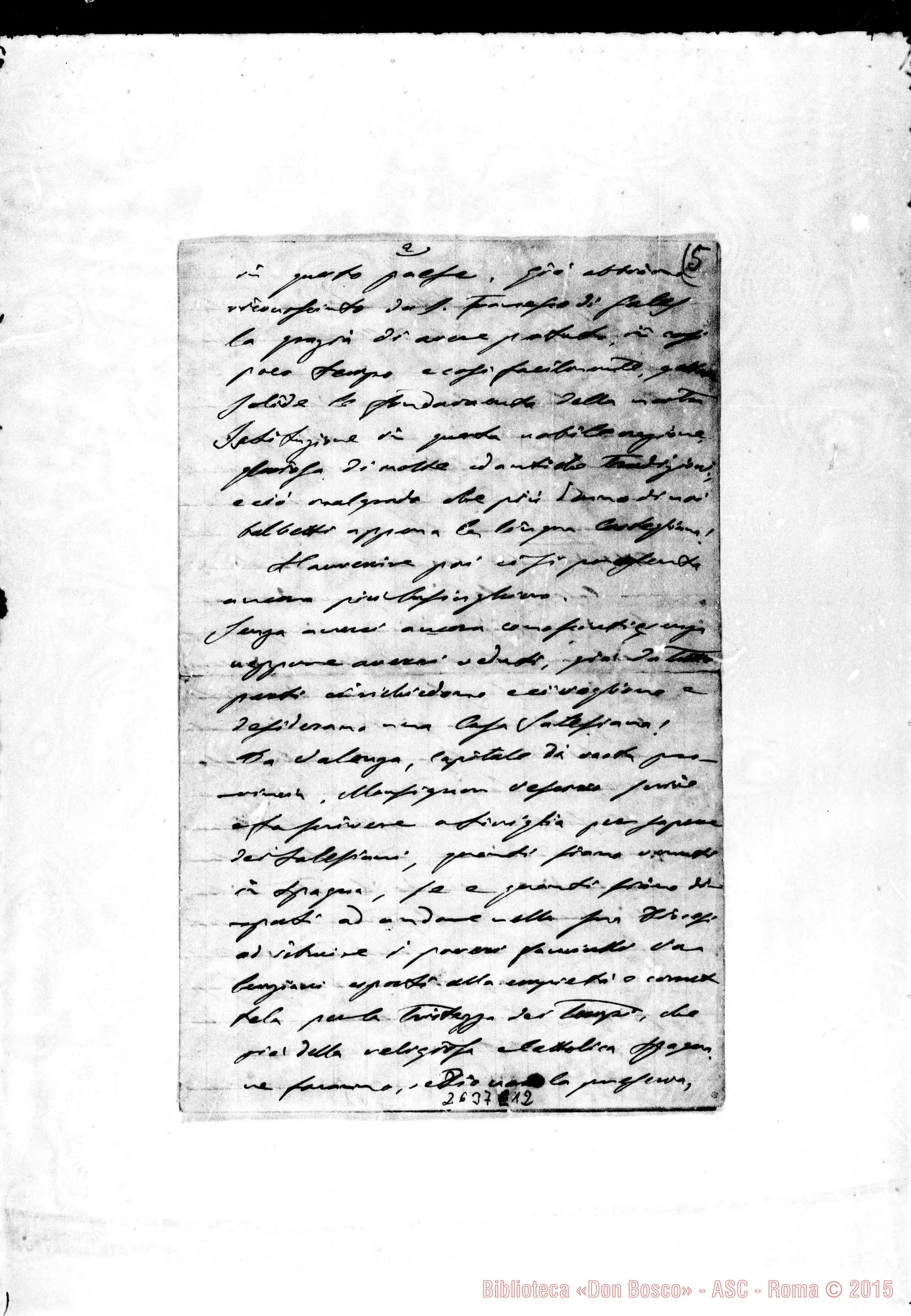 Fotogramma E 12 — Cagliero Giovanni, SDB. Utrera, 1-03-1881