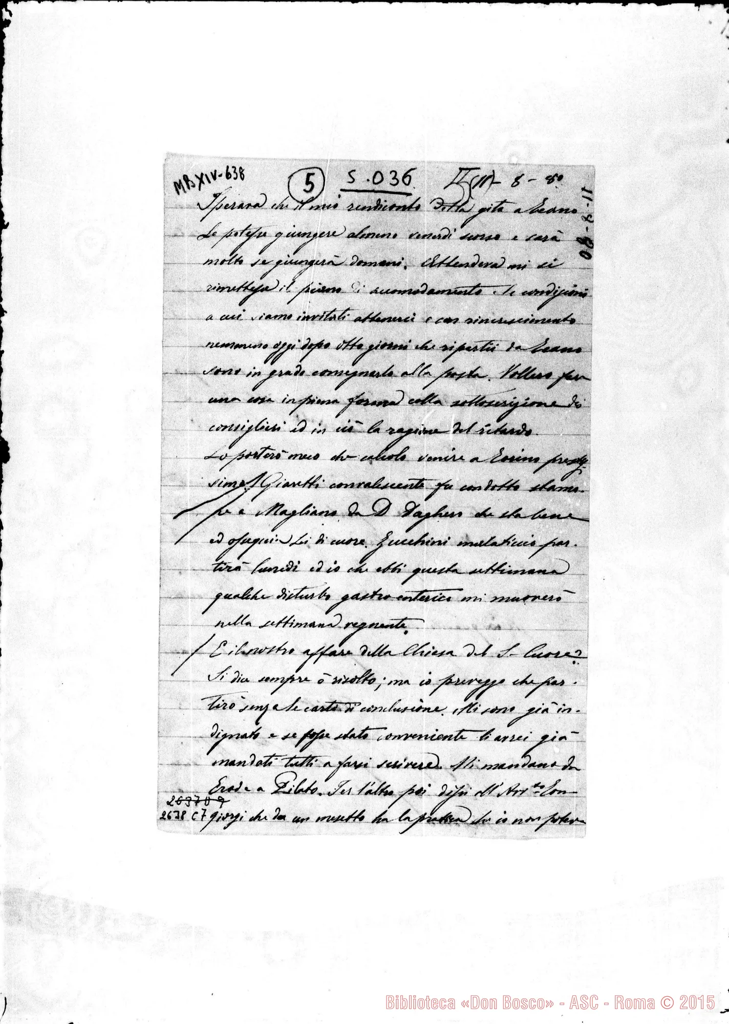 Fotogramma C 7 — Dalmazzo Francesco, SDB. Teano, 5-08-1880
