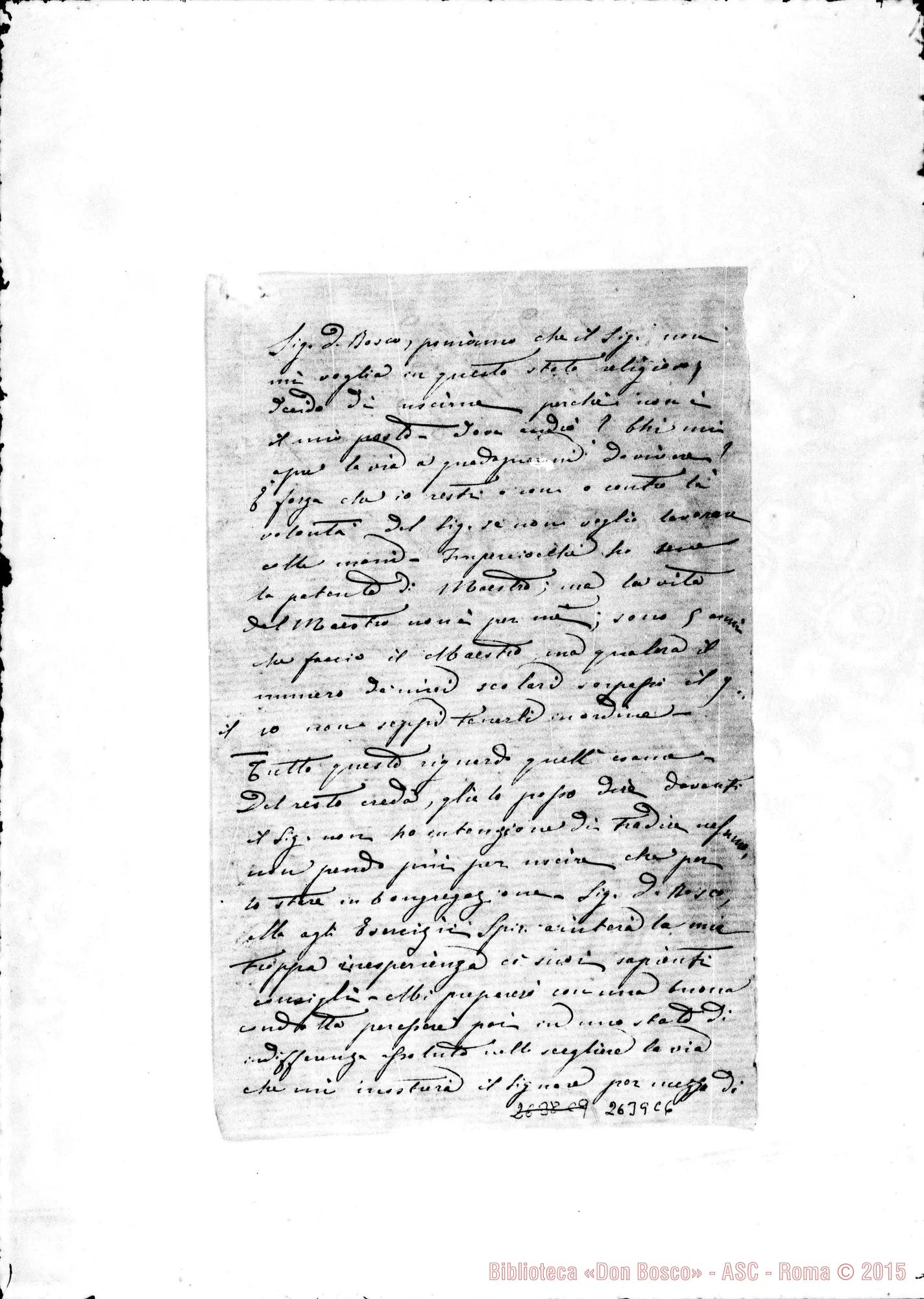 Fotogramma C 6 — Perucca Giacomo, ch. Varazze, 22-05-1880. Autogr. Bosco
