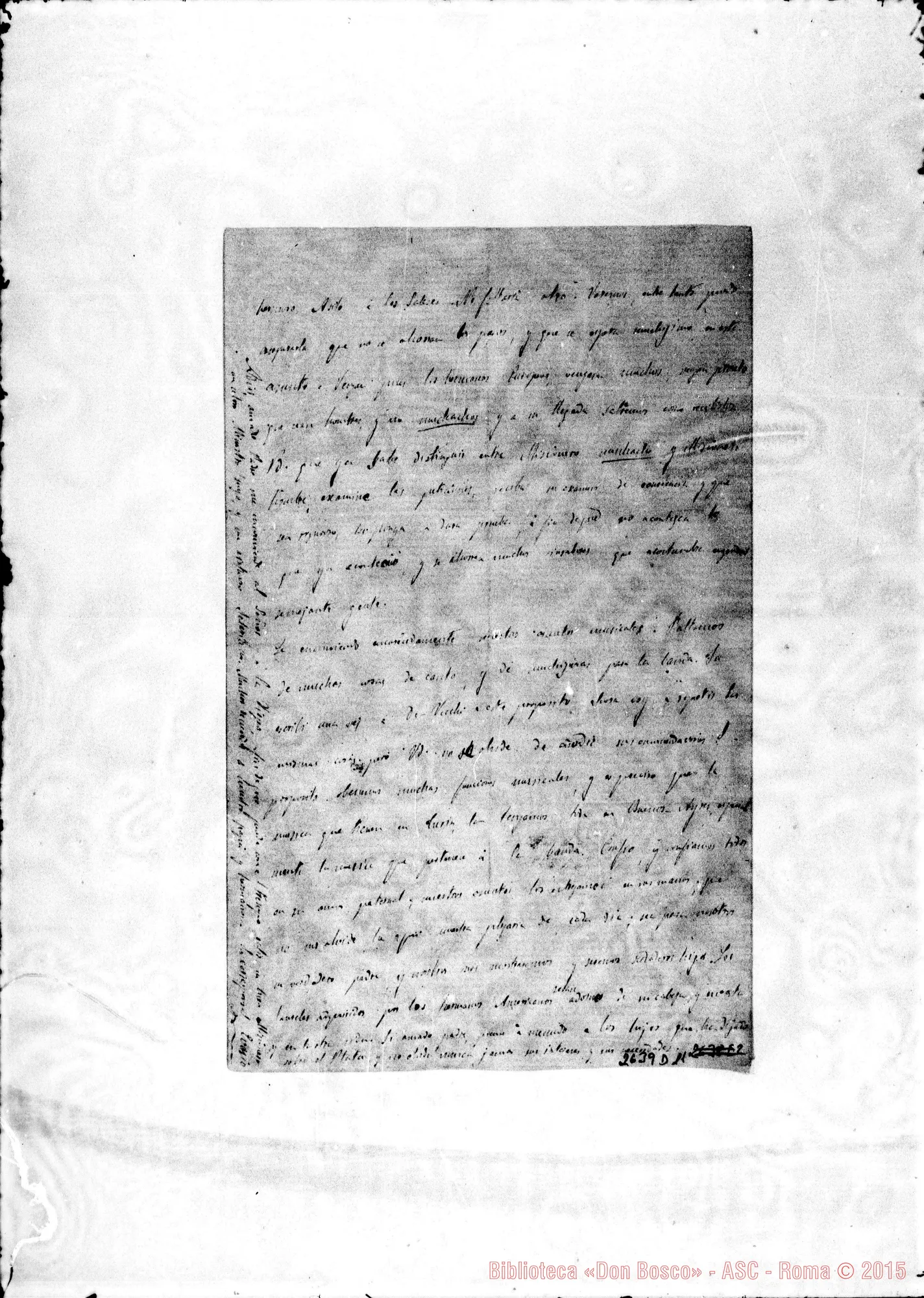 Fotogramma D 11 — Rabagliati Evasio, sac.SDB. Buenos Aires, 28-08-1877. Autogr. Bosco