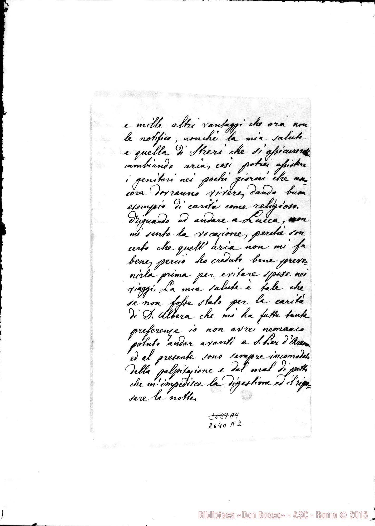 Fotogramma A 2 — Tosello Giuseppe, coad.. Peveragno, 3-11-1882. Autogr. Bosco