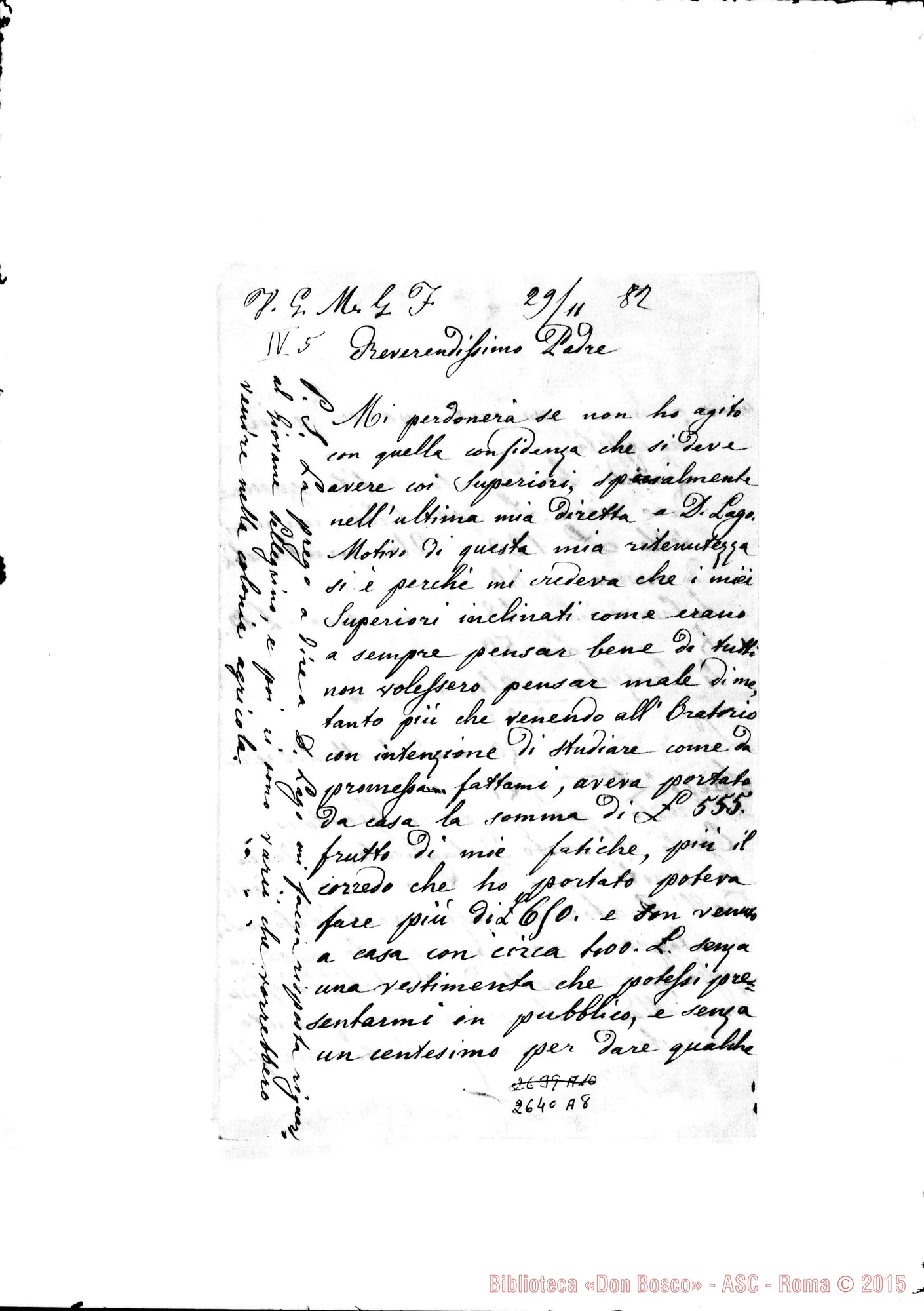Fotogramma A 8 — Tosello Giuseppe, coad.. Peveragno, 29-11-1882