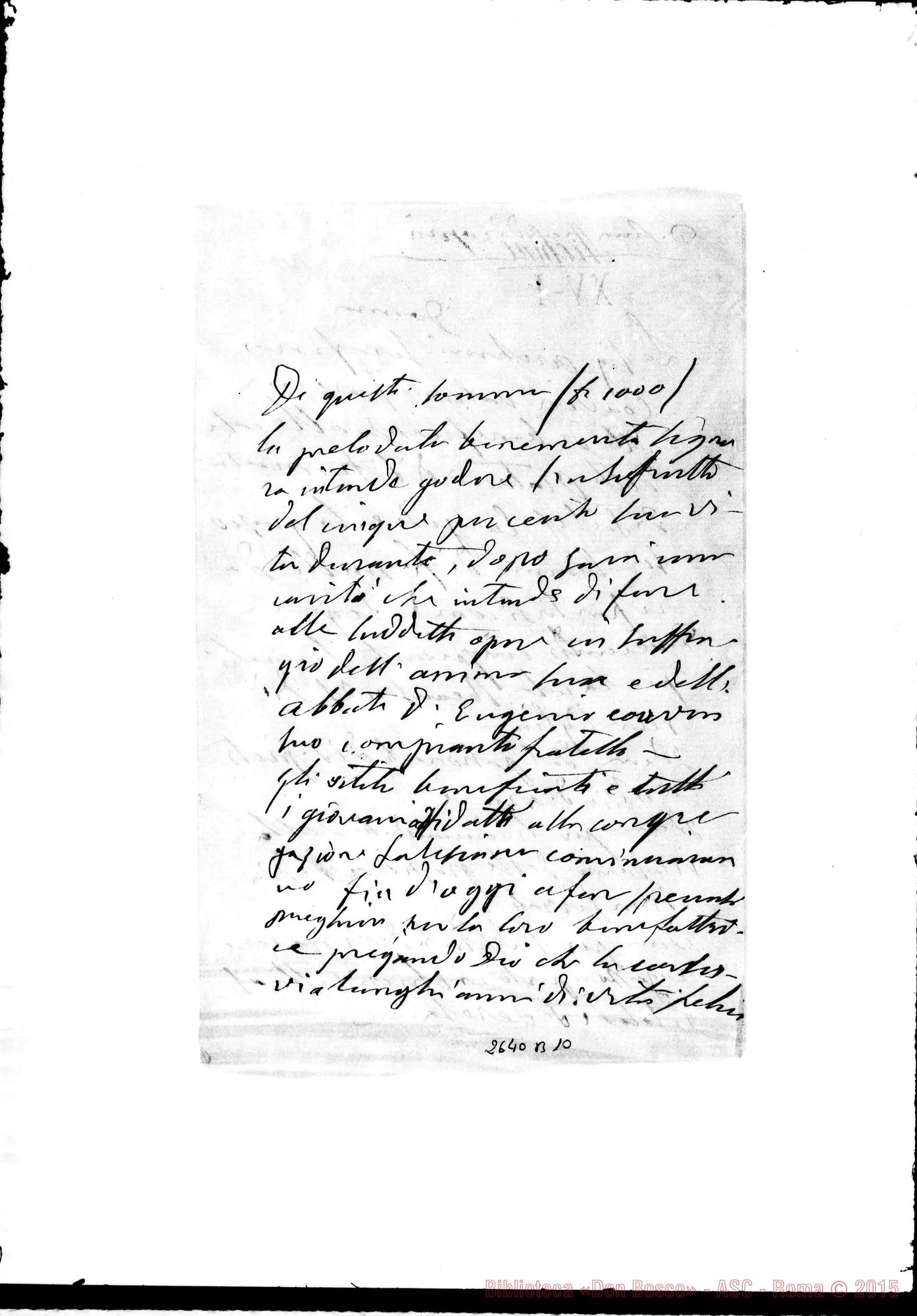 Fotogramma B 10 — Archini Serafina Couvin, donna. Torino, 3-10-1878. Dichiarazione
