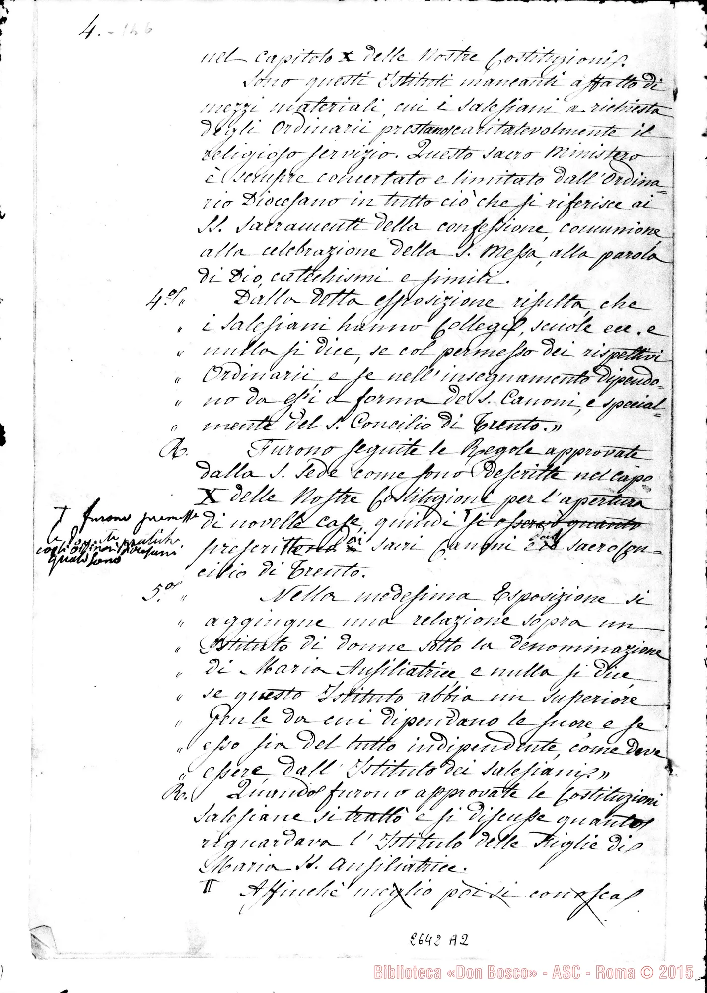 Fotogramma A 2 — Ferrieri Innocenzo, cardinale. Torino, 3-08-1879