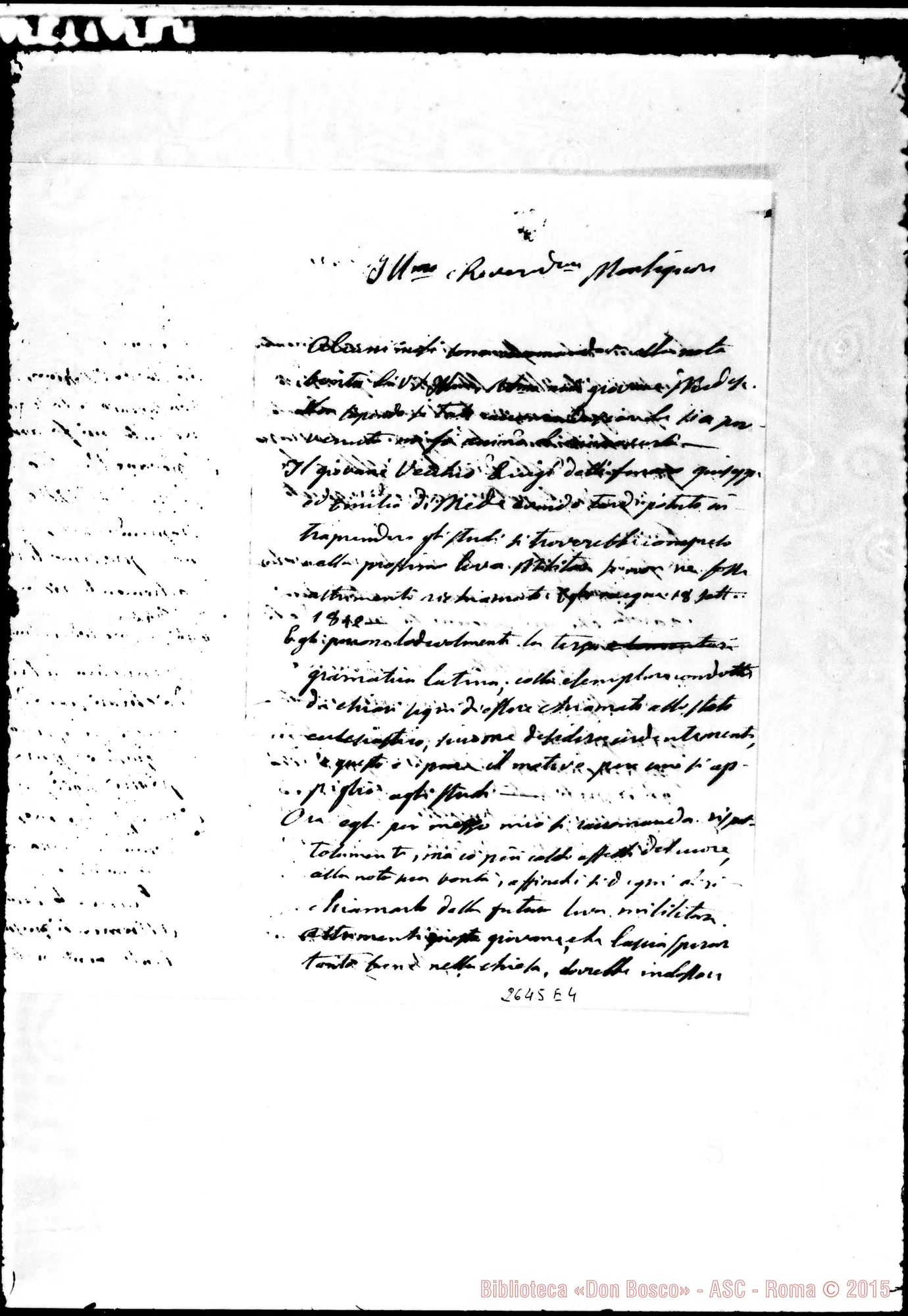 Fotogramma E 4 — Cappelli Vincenzo, Vie.Gen. di Vigevano. Torino, 21-05-1862