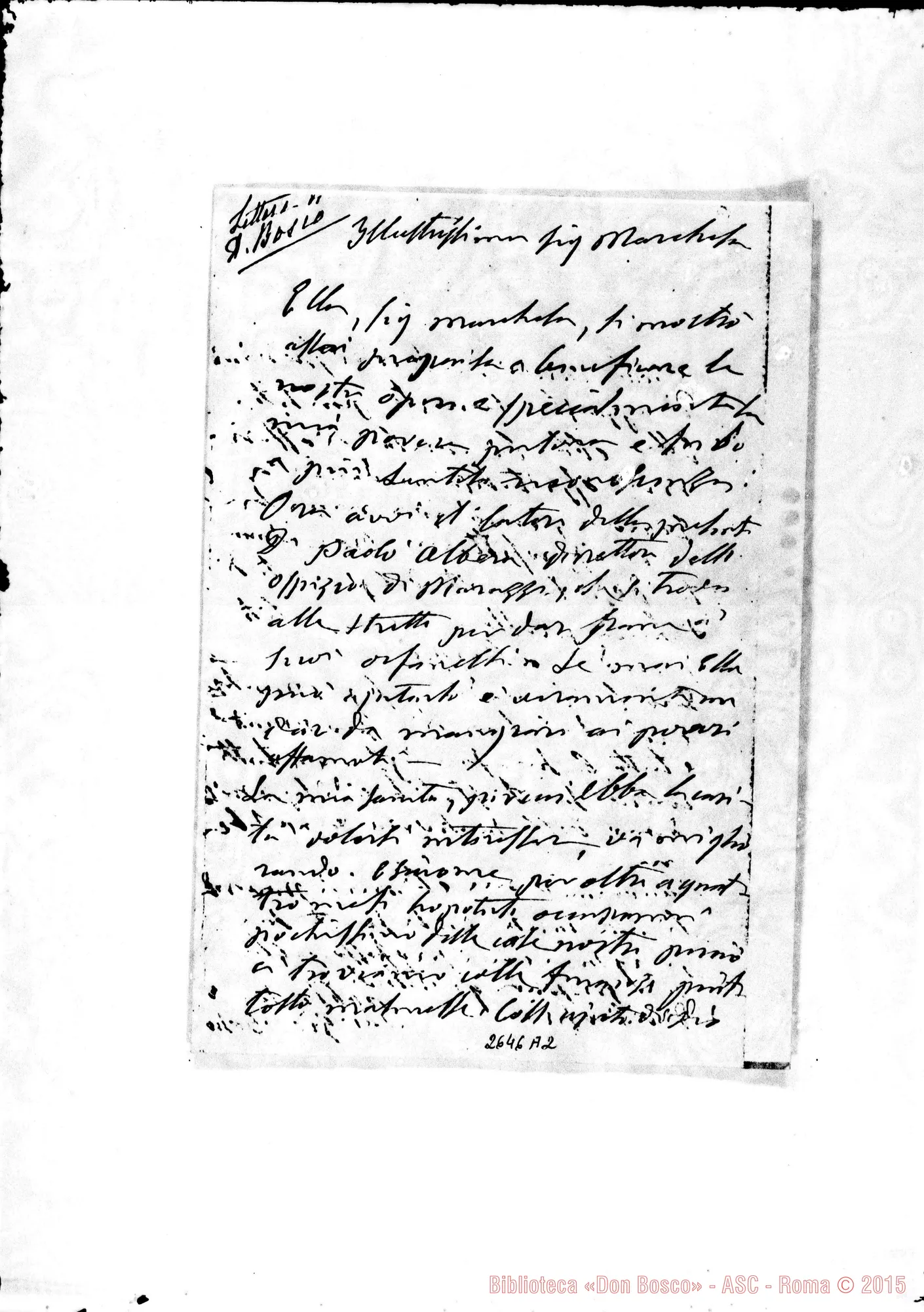 Fotogramma A 2 — Centurione Giulia, marchesa, s.d.