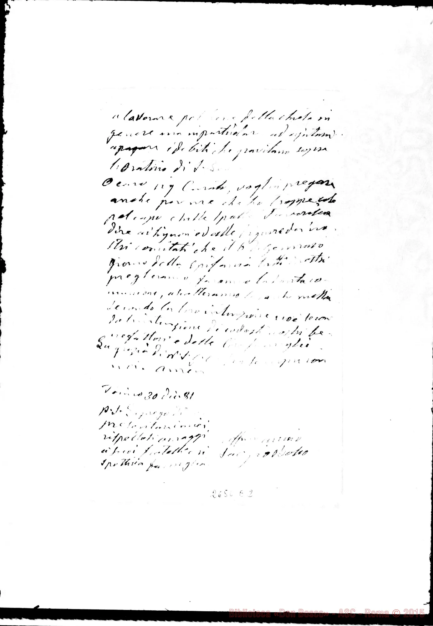 Fotogramma E 2 — Guiol Clemente, canonico. Torino, 30-12-1881