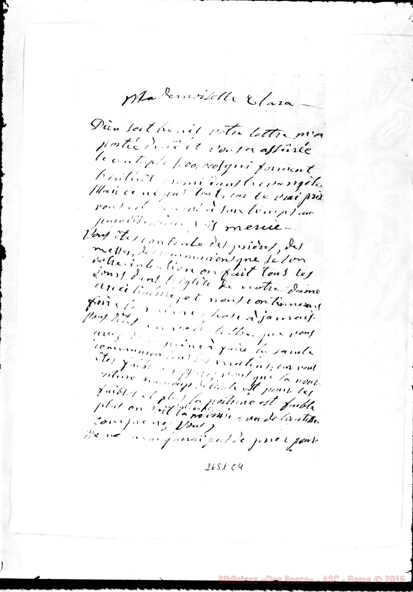 Fotogramma C 4 — Louvet Clara, signora. Torino, 19-08-1882