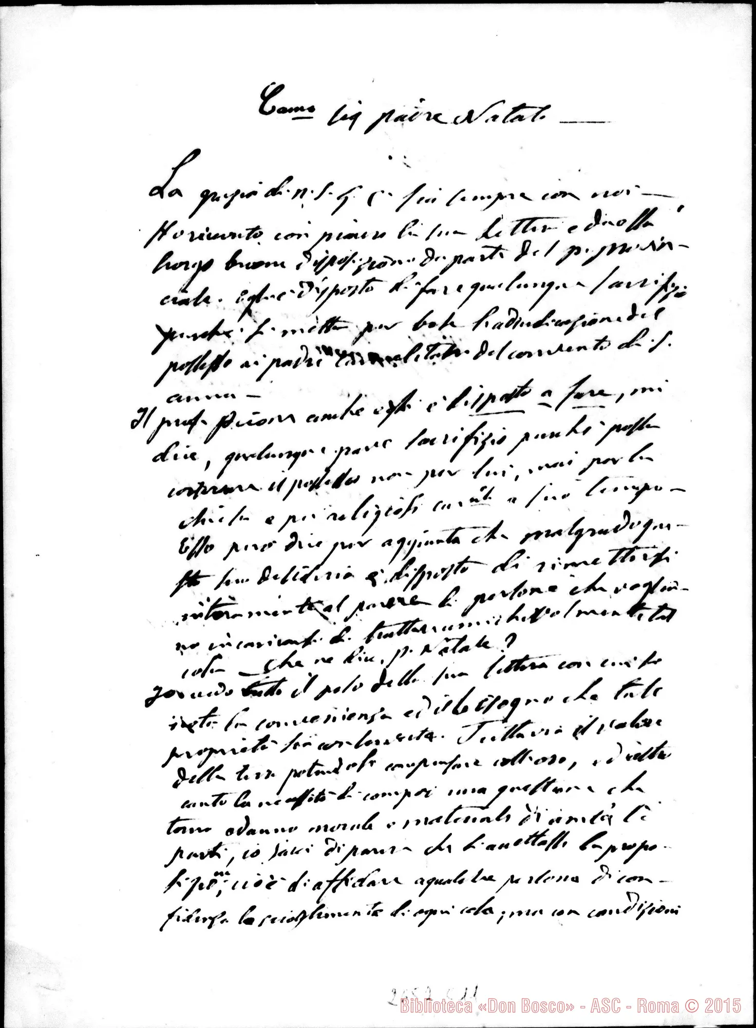 Fotogramma C 11 — Natale di Sant’Anna, O.C.D.. Torino, 25-03-1866