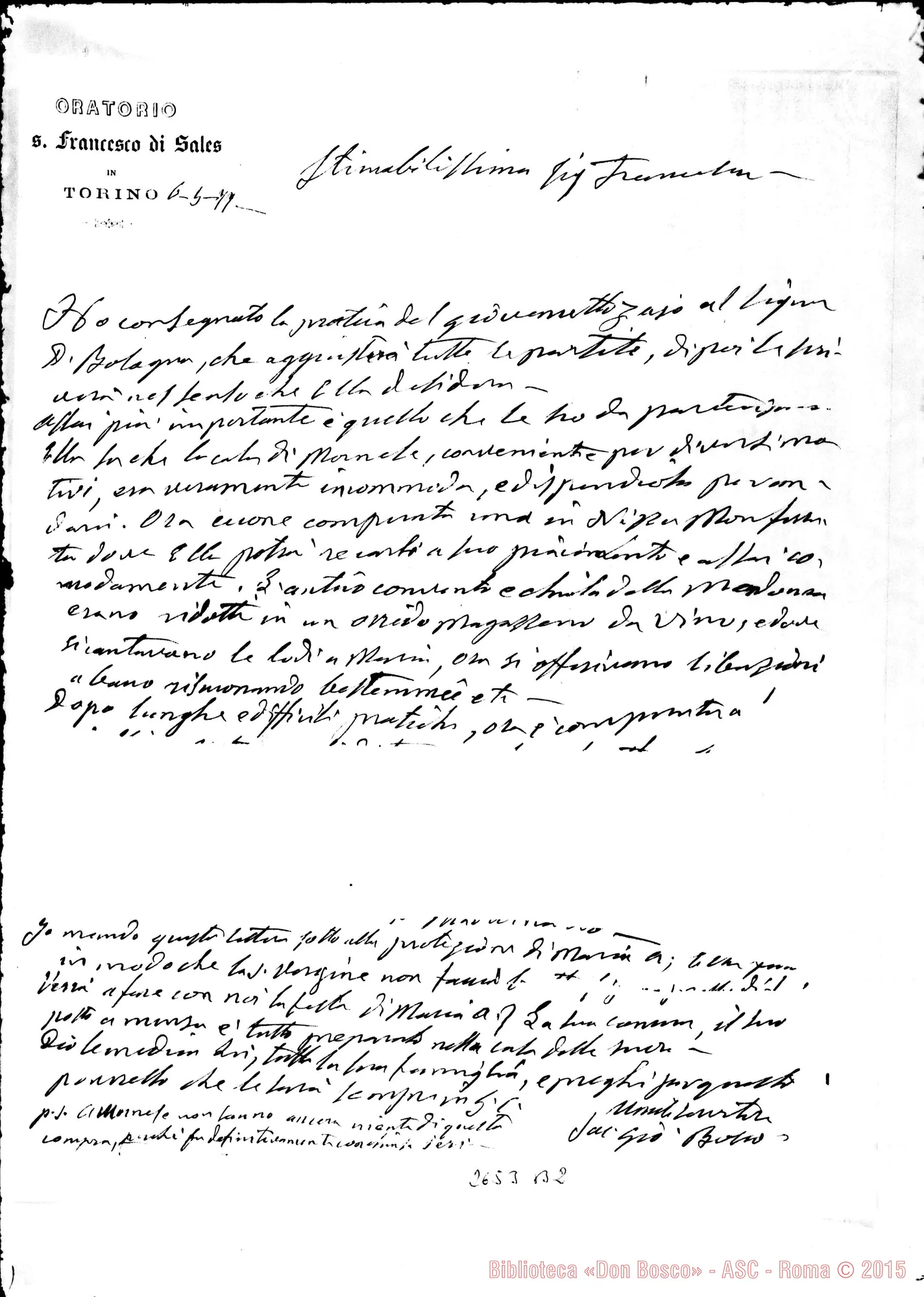 Fotogramma B 2 — Pastore Francesca, signora. Torino, 6-05-1877