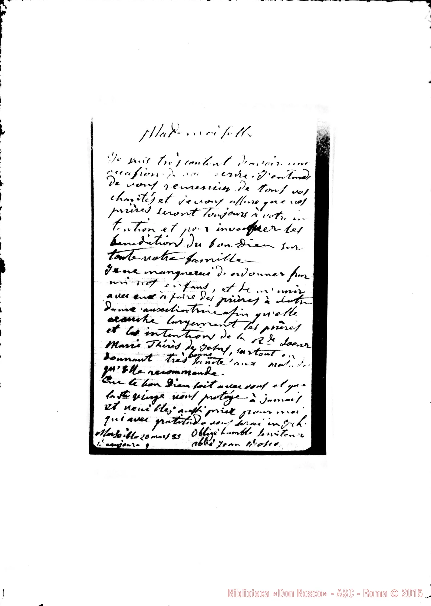 Fotogramma A 4 — Robiano Matilde, contessa. Marseille, 20-03-1883