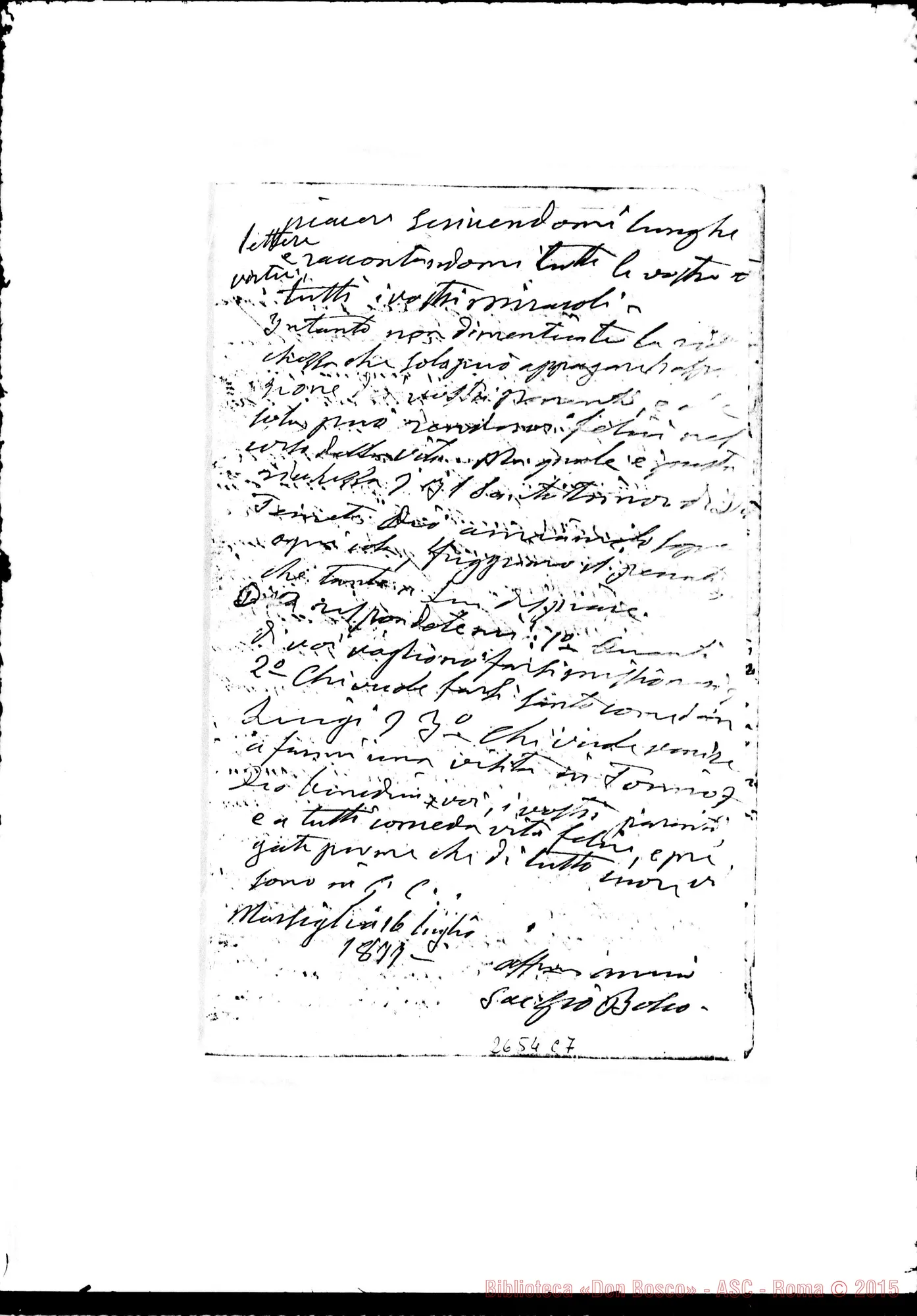 Fotogramma C 7 — San Nicolás de los Arroyos. Marsiglia, 16-07-1877. Cfr. 2.655 C5