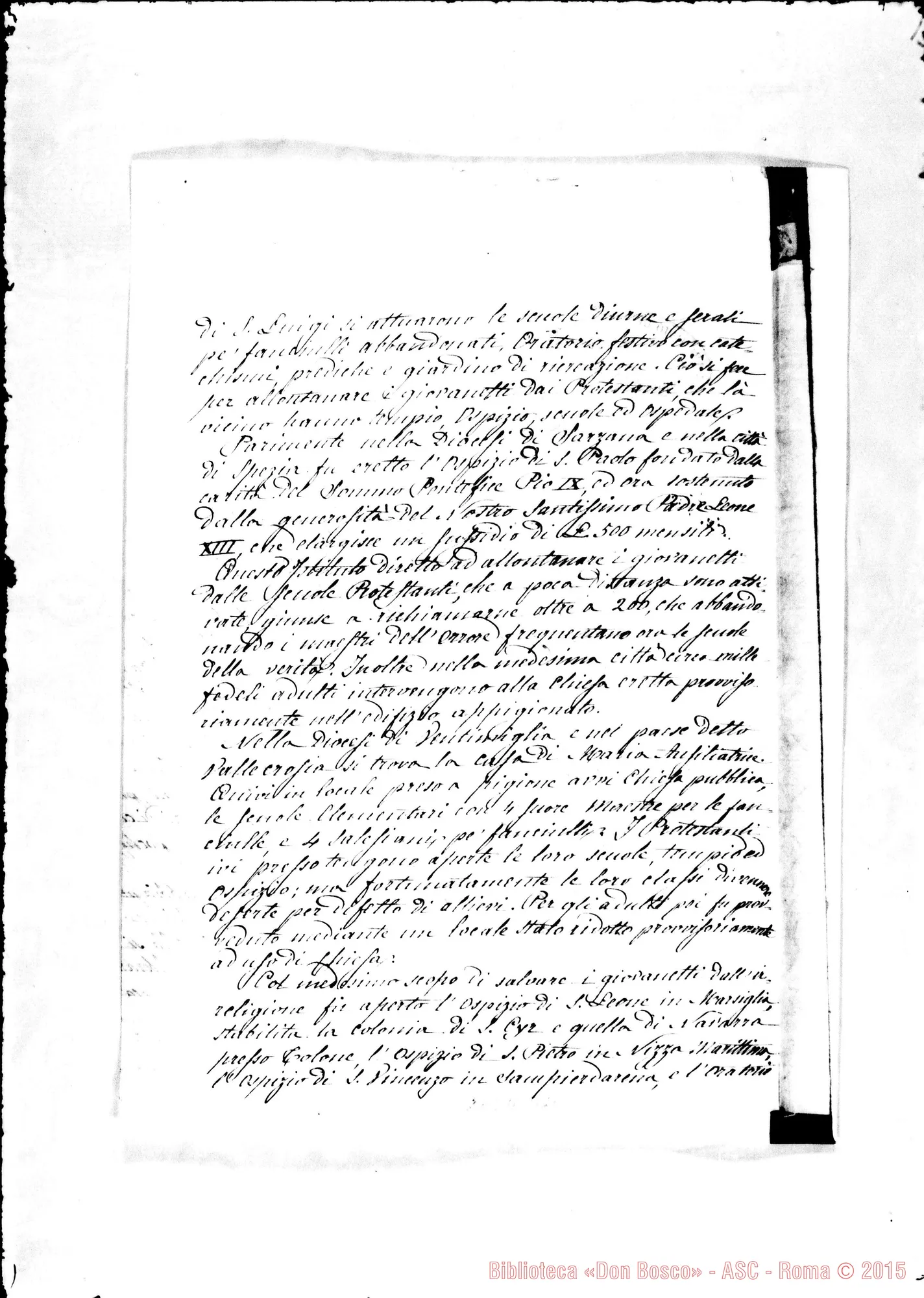 Fotogramma D 3 — Simeoni Giovanni, card., Pref. di Pr.Fide. Roma, 12-03-1879