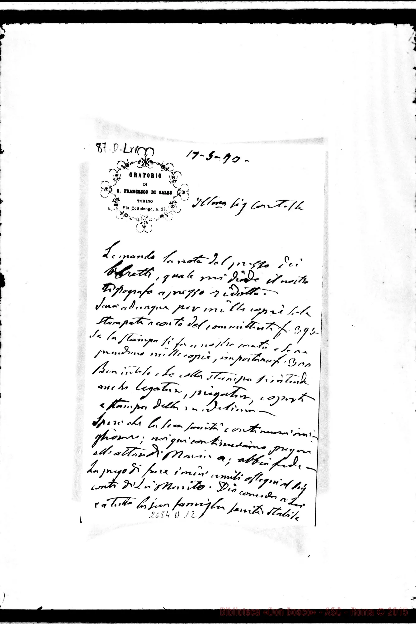 Fotogramma D 12 — Sormani Moretti, contessa. Torino, 17-05-1873