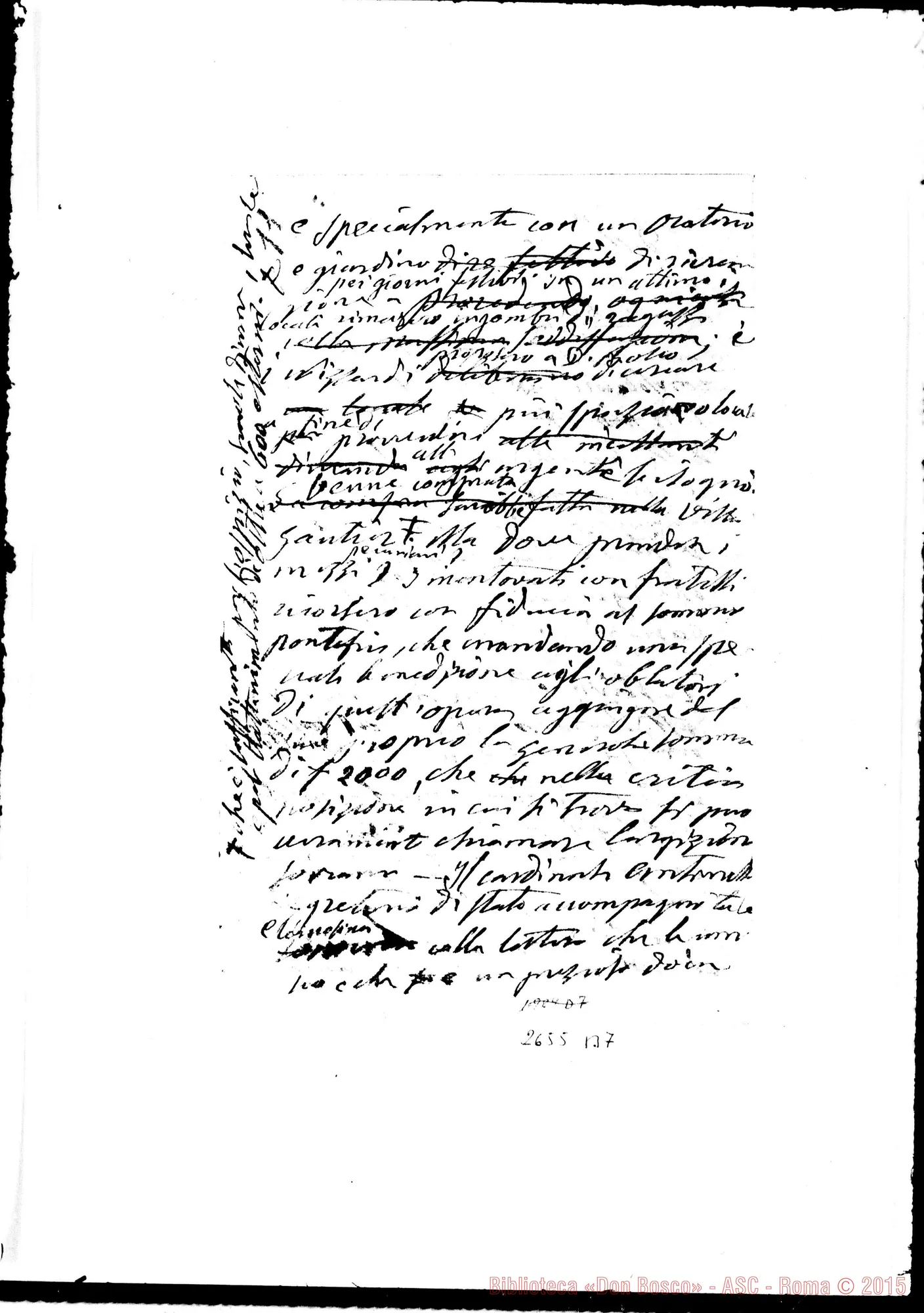 Fotogramma B 7 — Unità Cattolica, Direttore dell’. Nizza Mar., 13-04-1876.