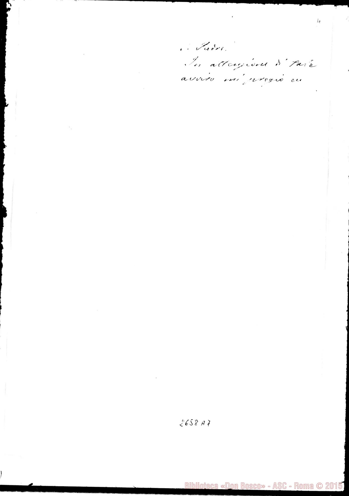 Fotogramma A 7 — Giuseppe Rosati, vesc. di Sarzana - Card., il 27-08-1877
