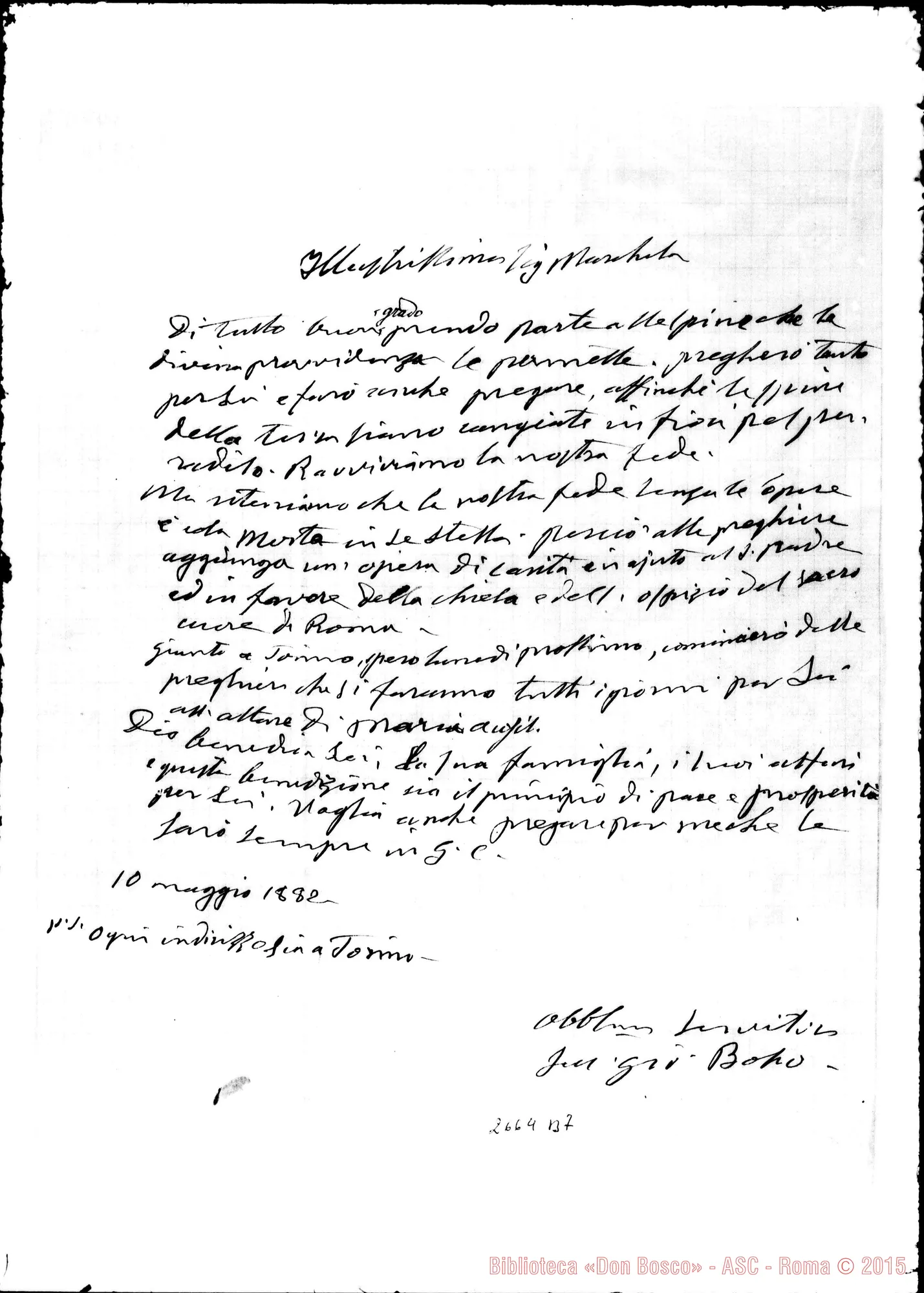 Fotogramma B 7 — Pallavicino Mossi di Faucigny Margherita, marchesa. Torino, 10-05-1882