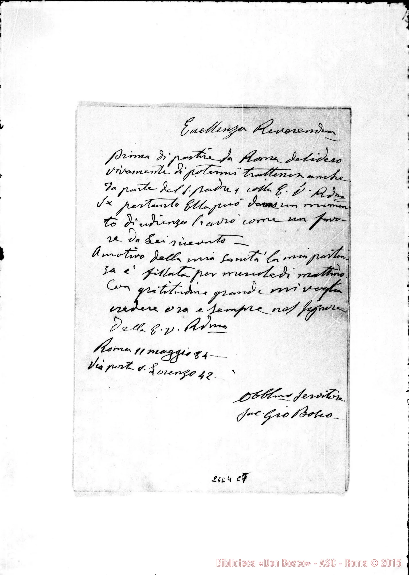 Fotogramma C 7 — Ritagli di giornale: Una profezia di Don Bosco sull’Austria?