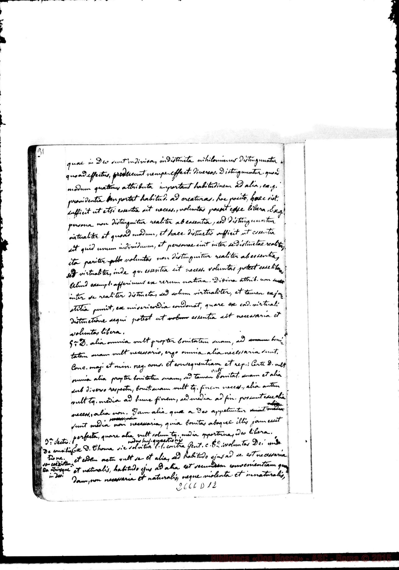Fotogramma D 12 — Quaderno 2: De Deo