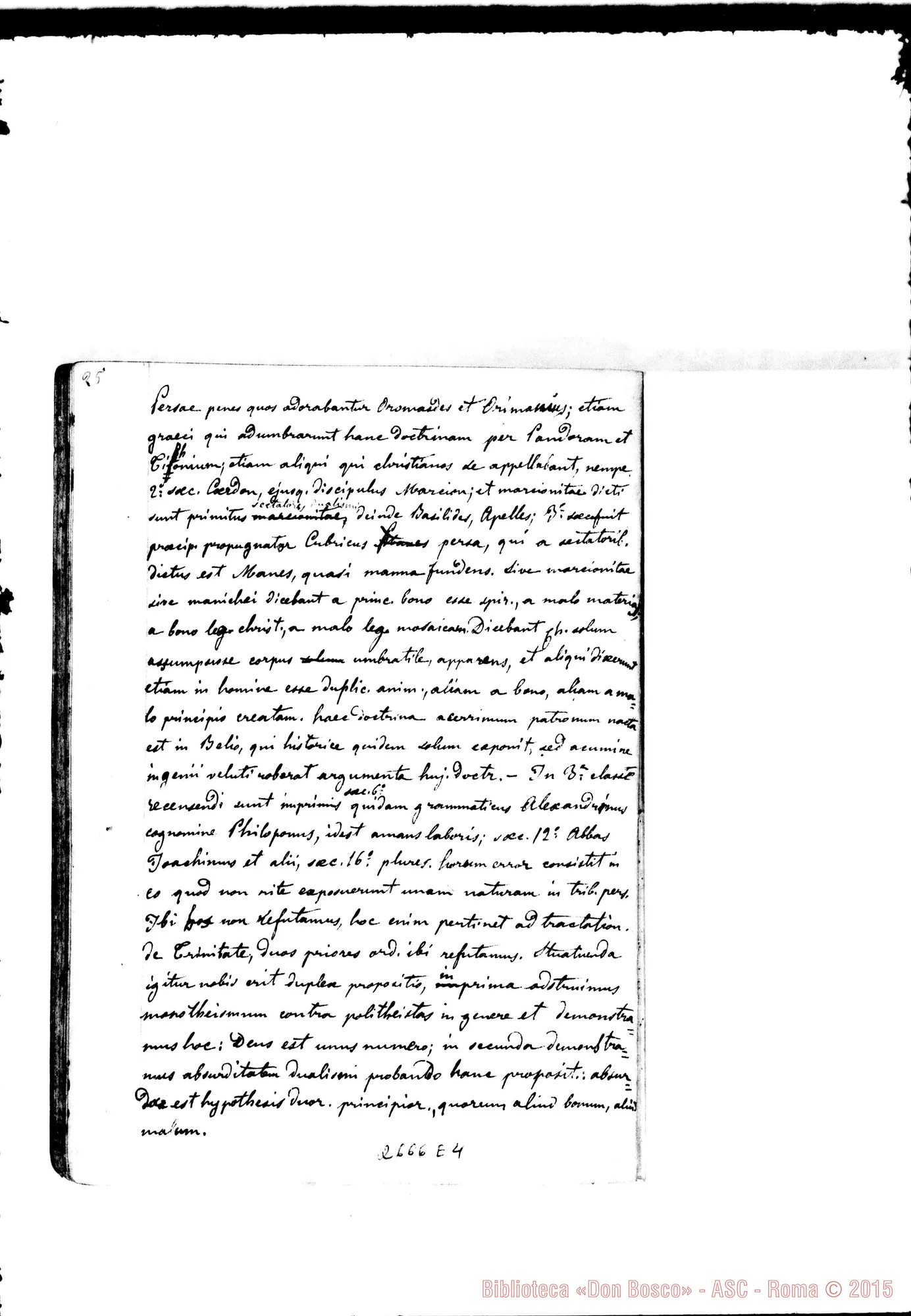 Fotogramma E 4 — Quaderno 2: De Deo