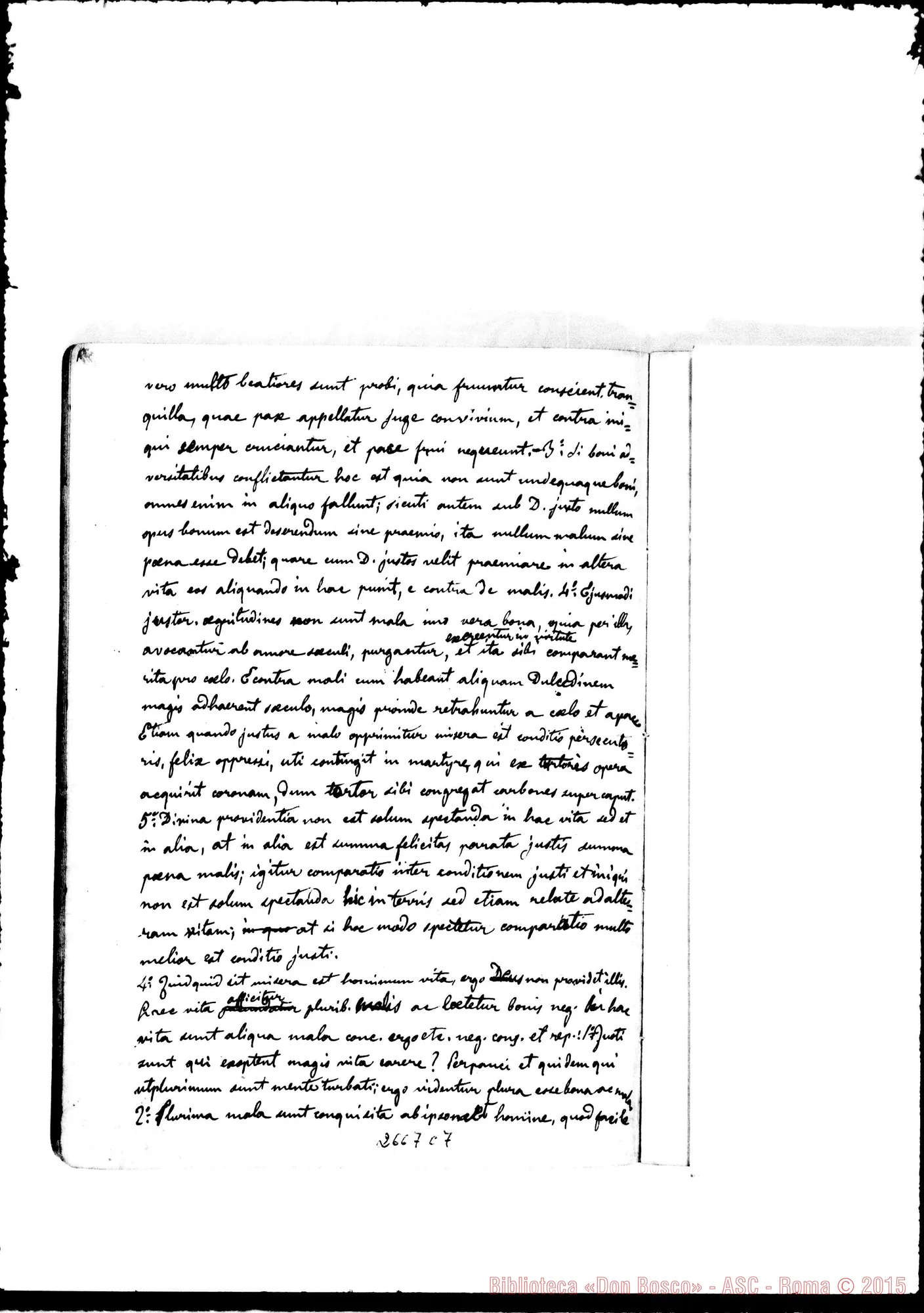 Fotogramma C 7 — Quaderno 3: De Deo