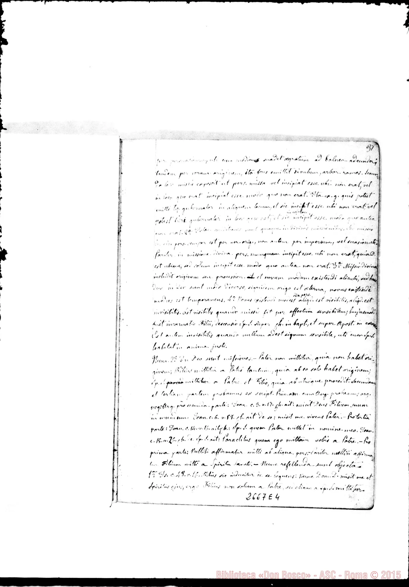 Fotogramma E 4 — Quaderno 3: De Deo
