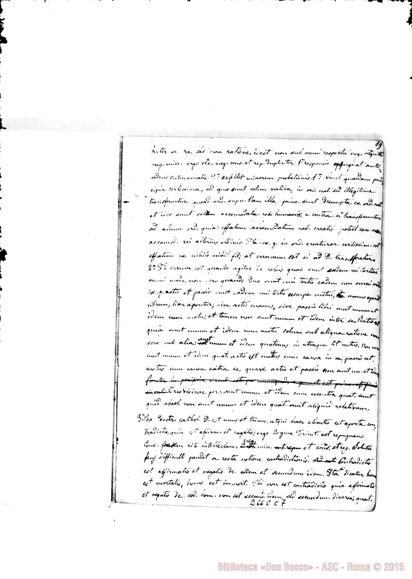 Fotogramma C 7 — Quaderno 4: De Trinitate