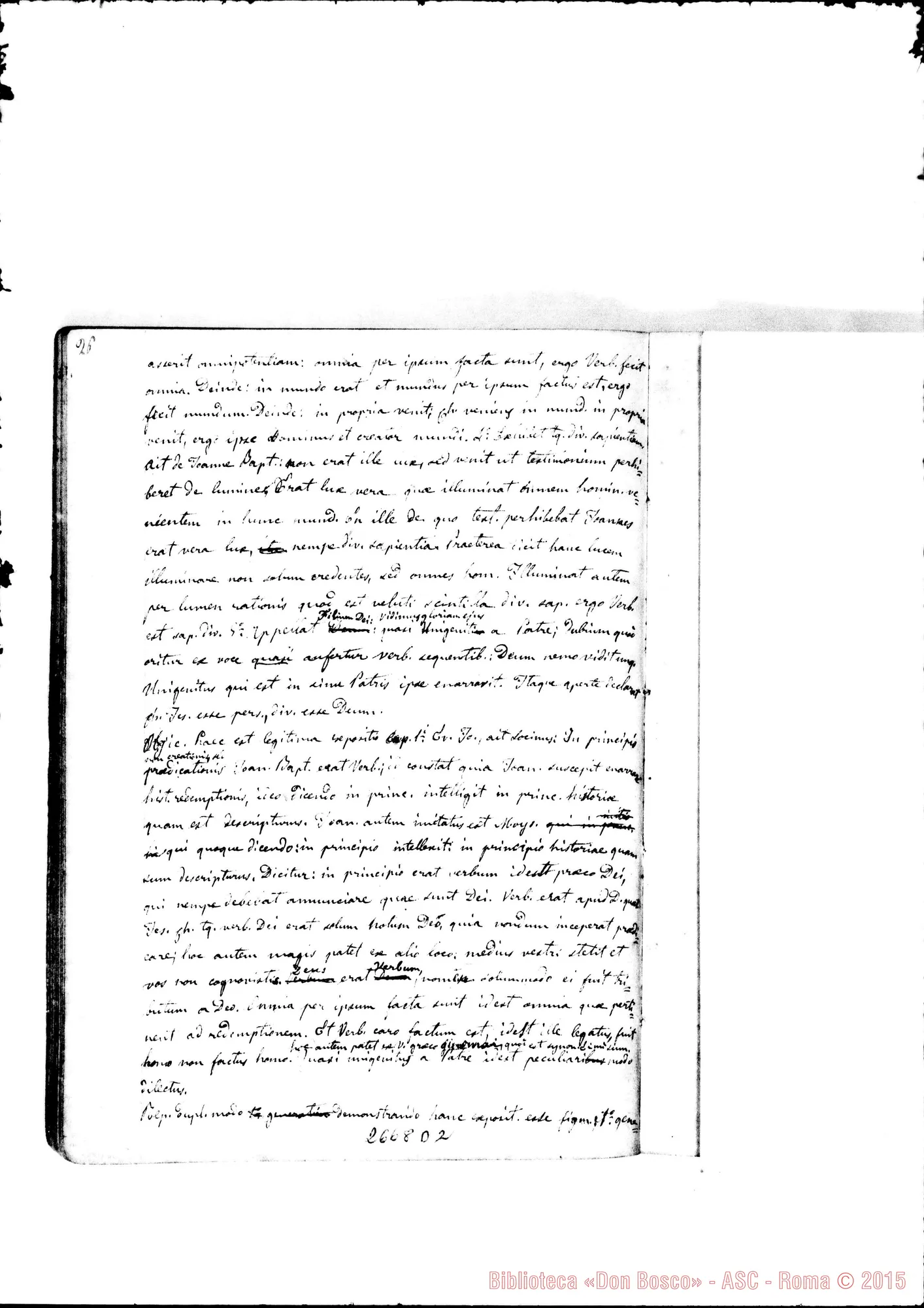 Fotogramma D 2 — Quaderno 4: De Trinitate