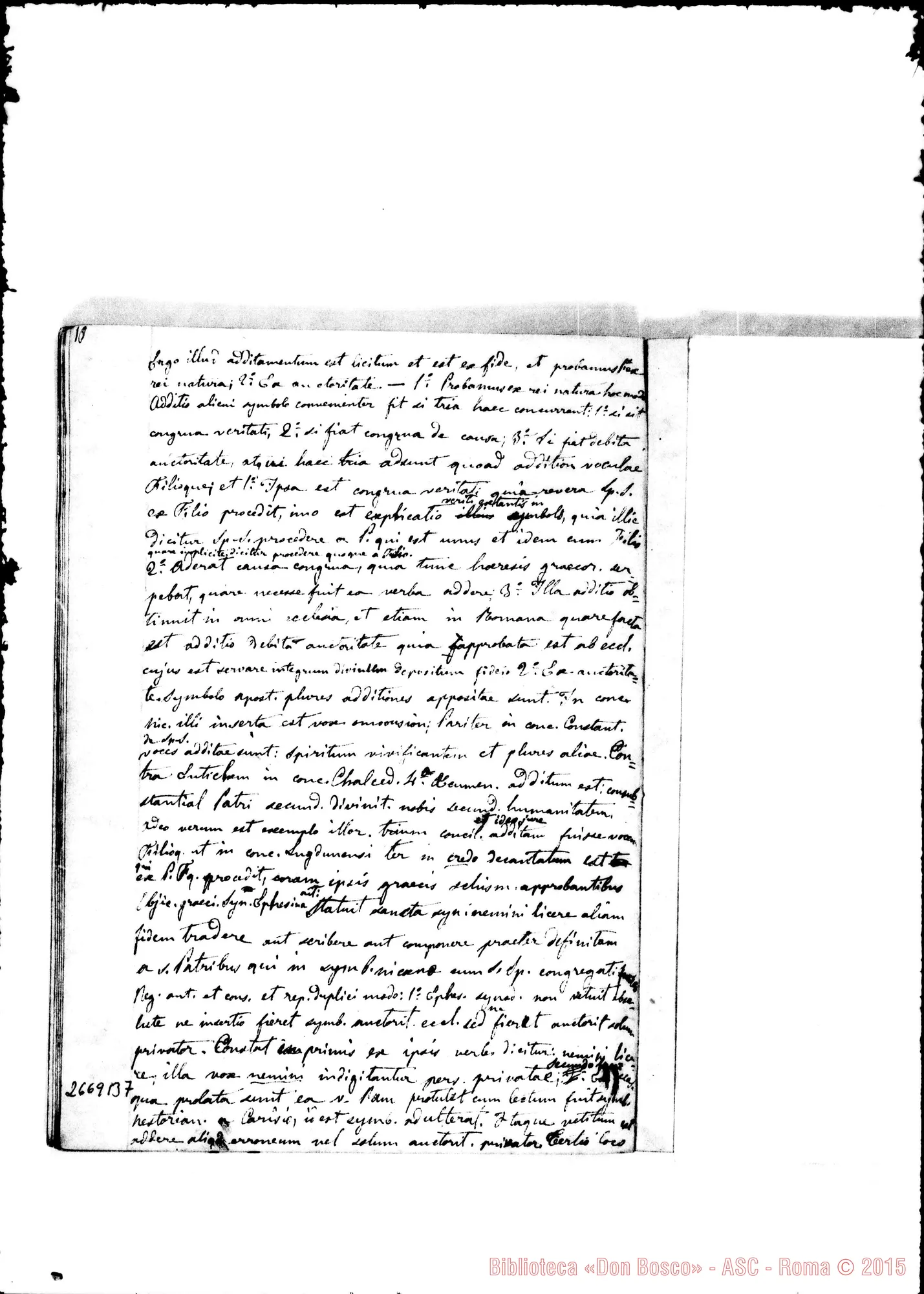 Fotogramma B 7 — Quaderno 5: De Trinitate