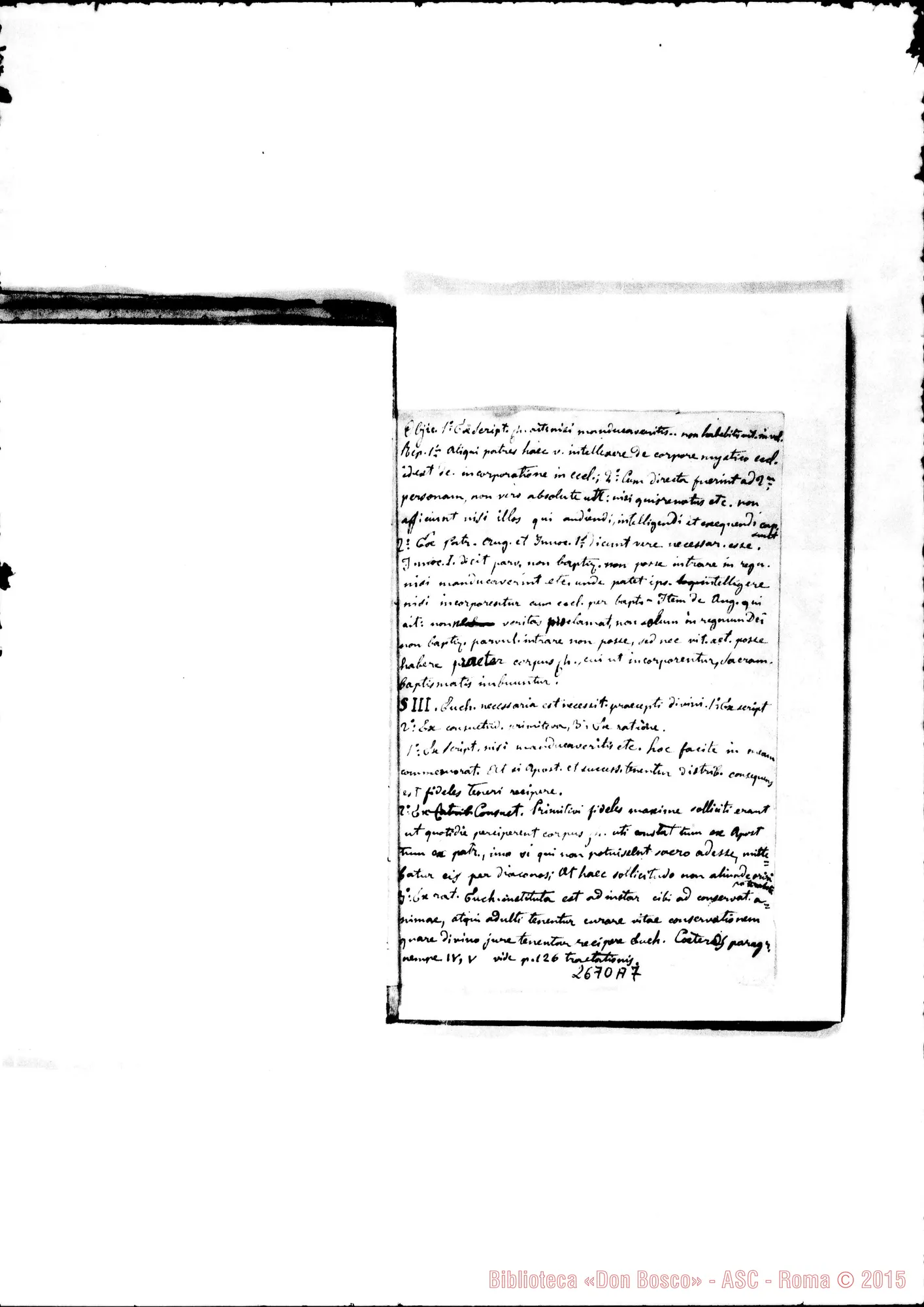 Fotogramma A 7 — De Eucharistia - 1