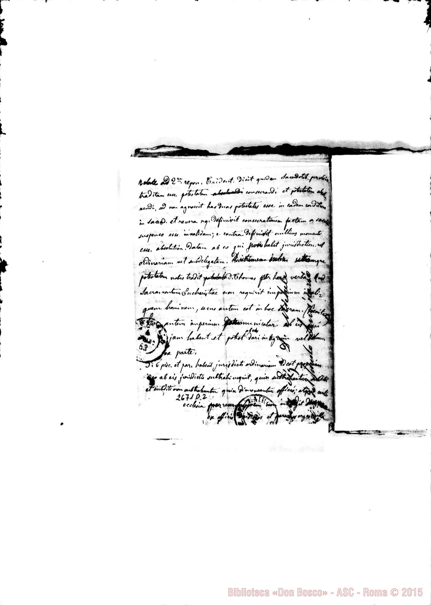 Fotogramma D 2 — De Eucharistia - 2
