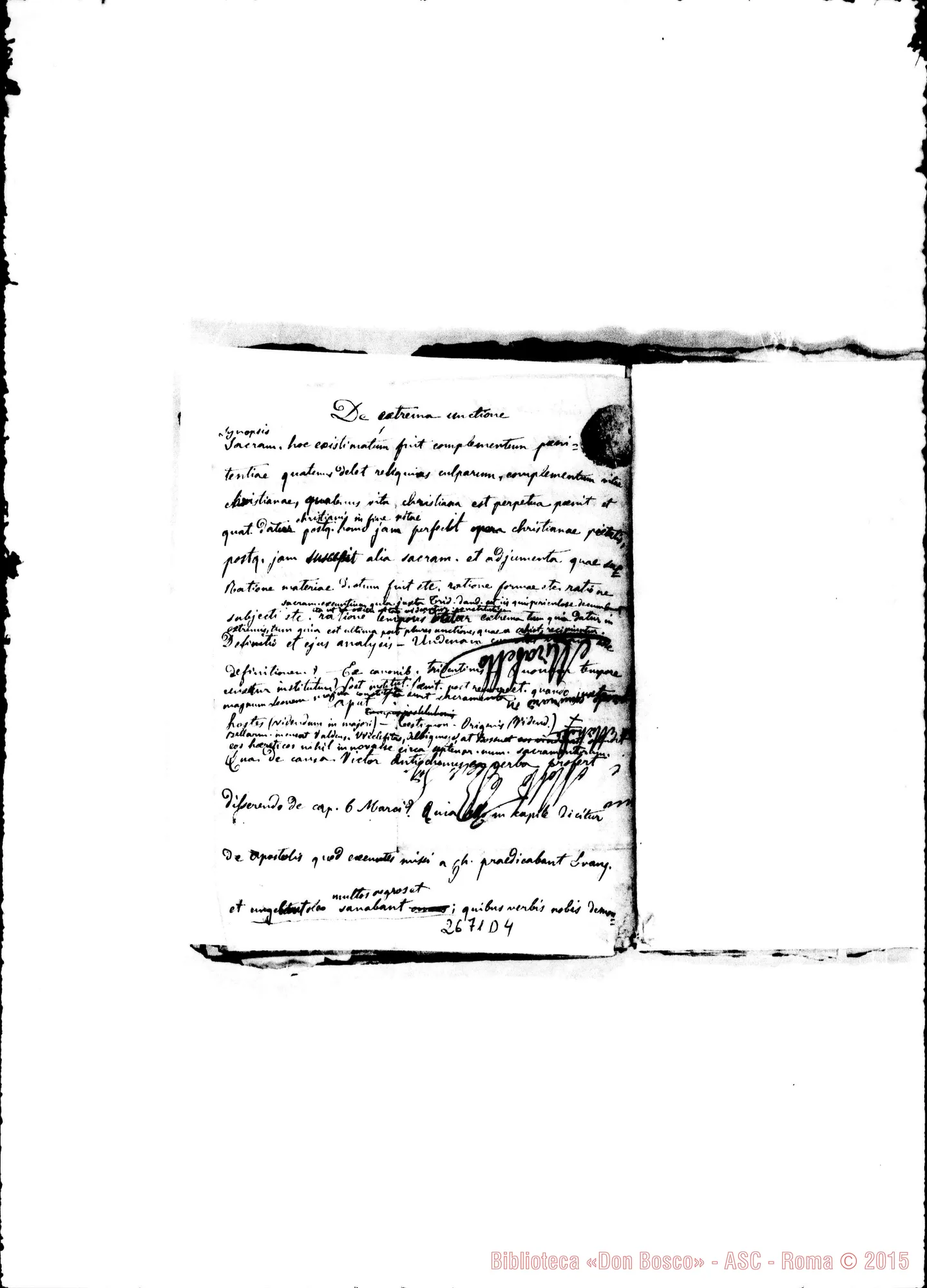 Fotogramma D 4 — De Eucharistia - 2