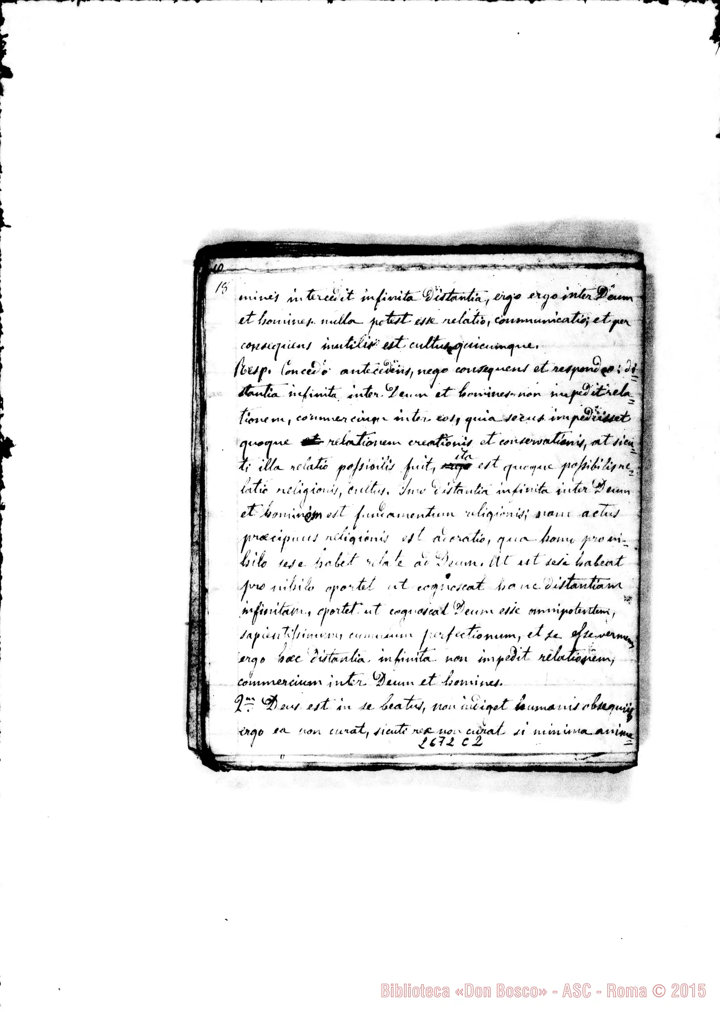 Fotogramma C 2 — De Religione: Quaderno 1