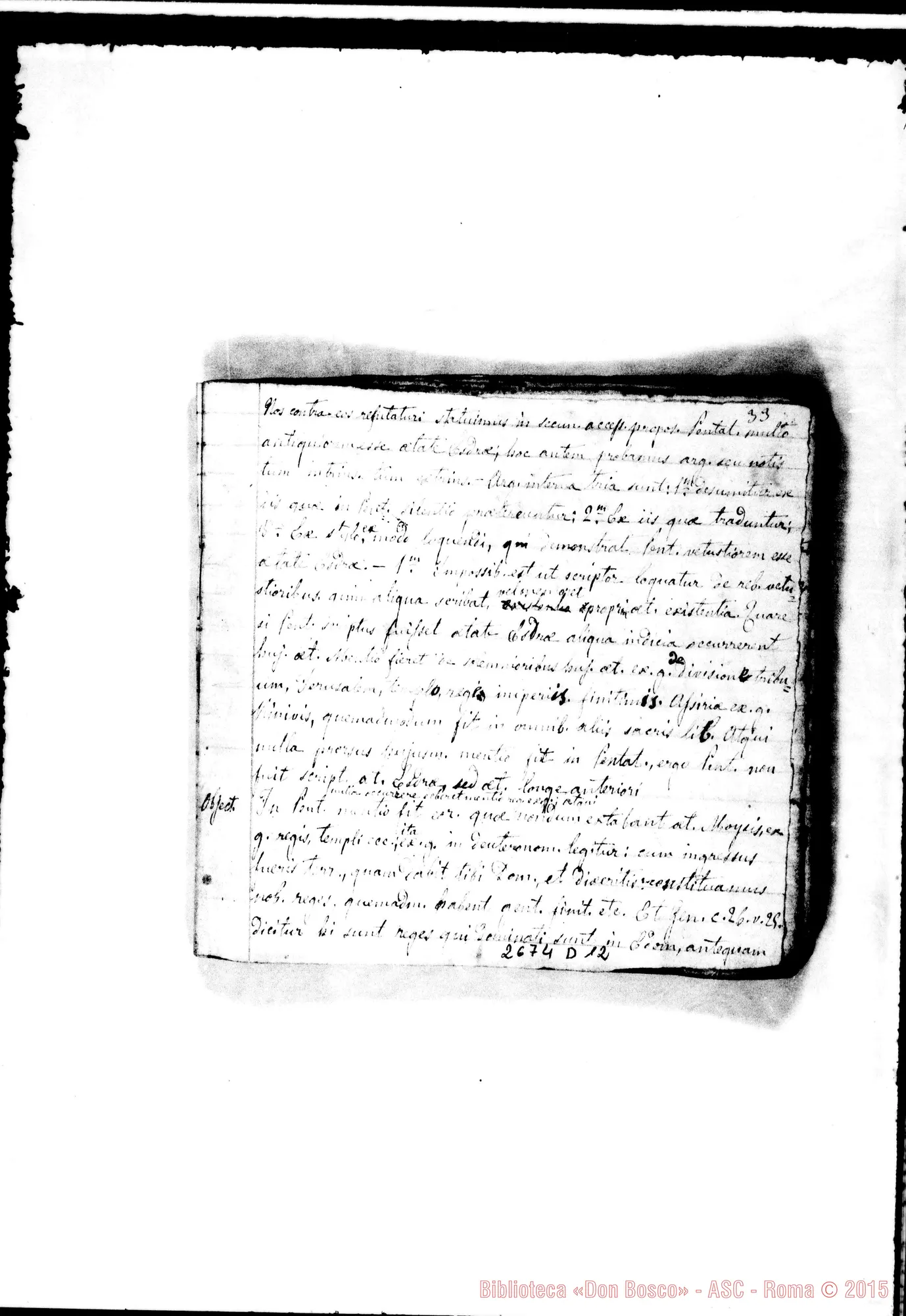 Fotogramma D 12 — Quaderno 3