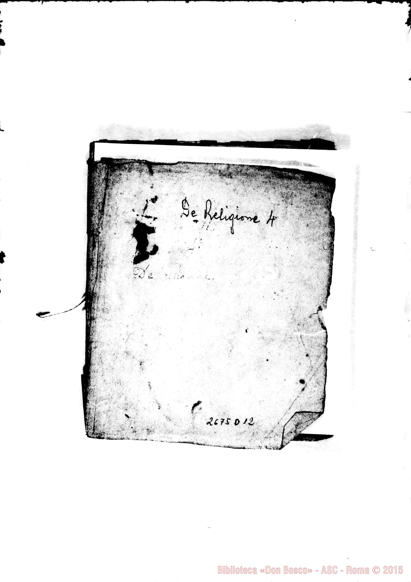 Fotogramma D 12 — Quaderno 4