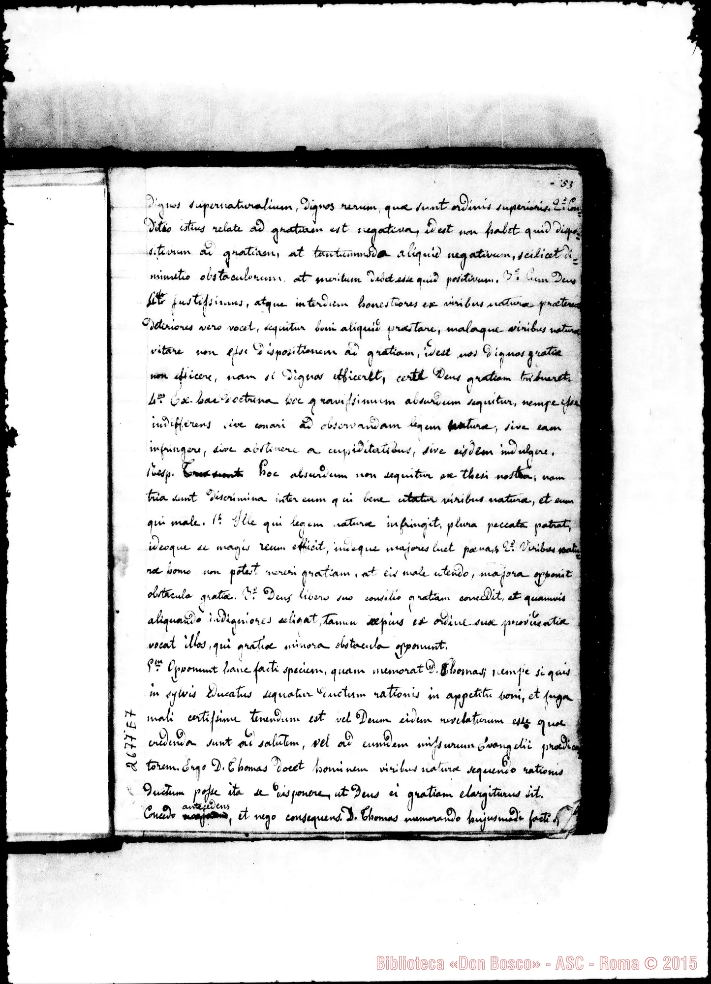 Fotogramma E 7 — De Gratia: Un quaderno