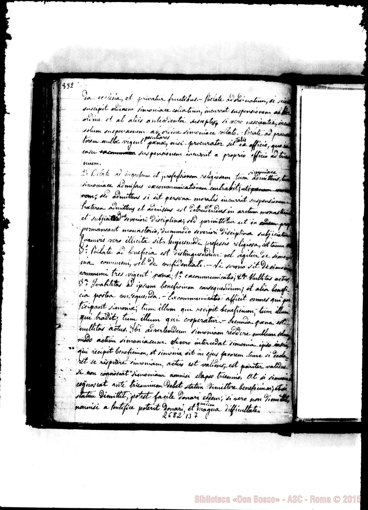 Fotogramma B 7 — De Gratia: Un quaderno