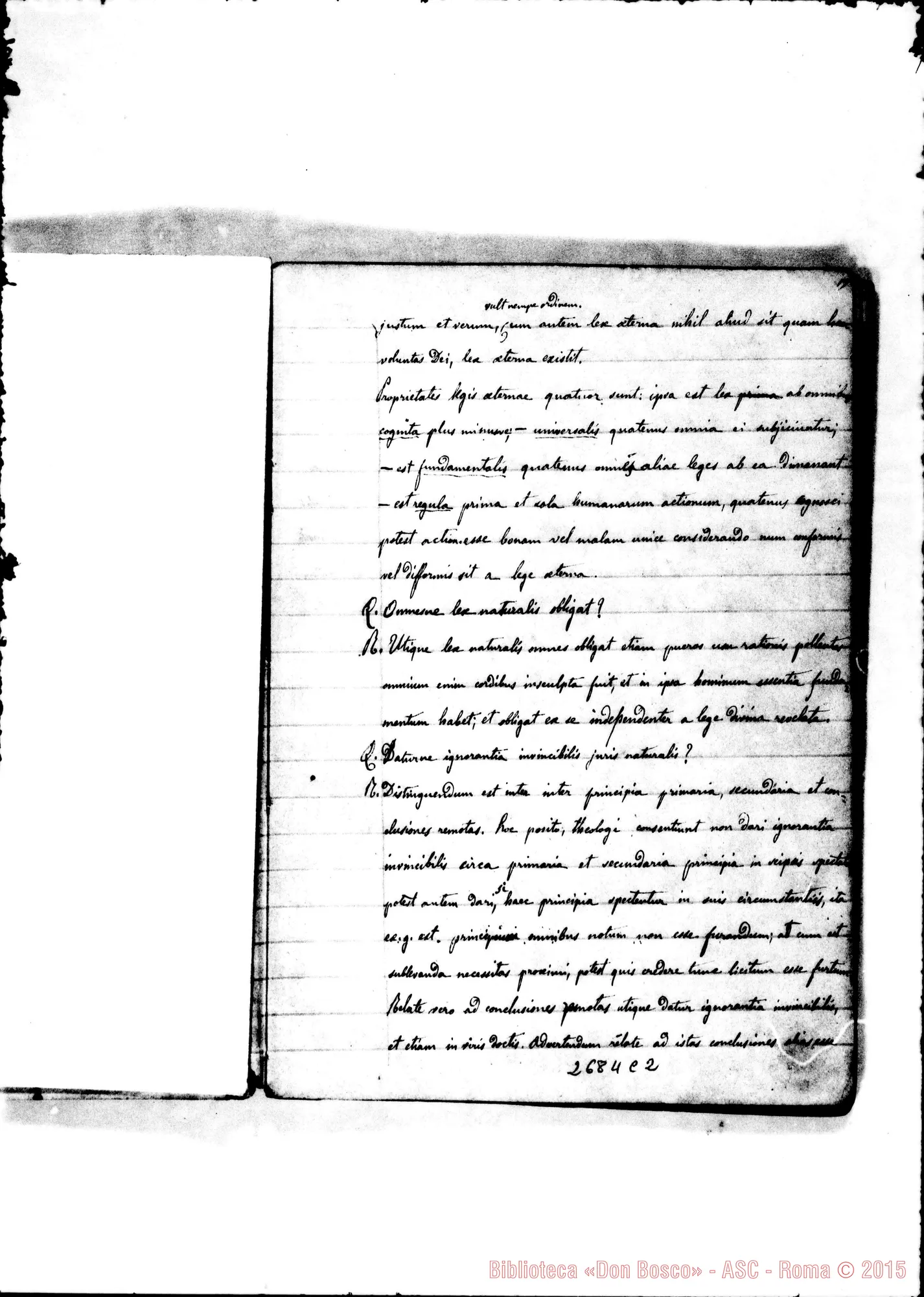 Fotogramma C 2 — Volumen secundum. 1861