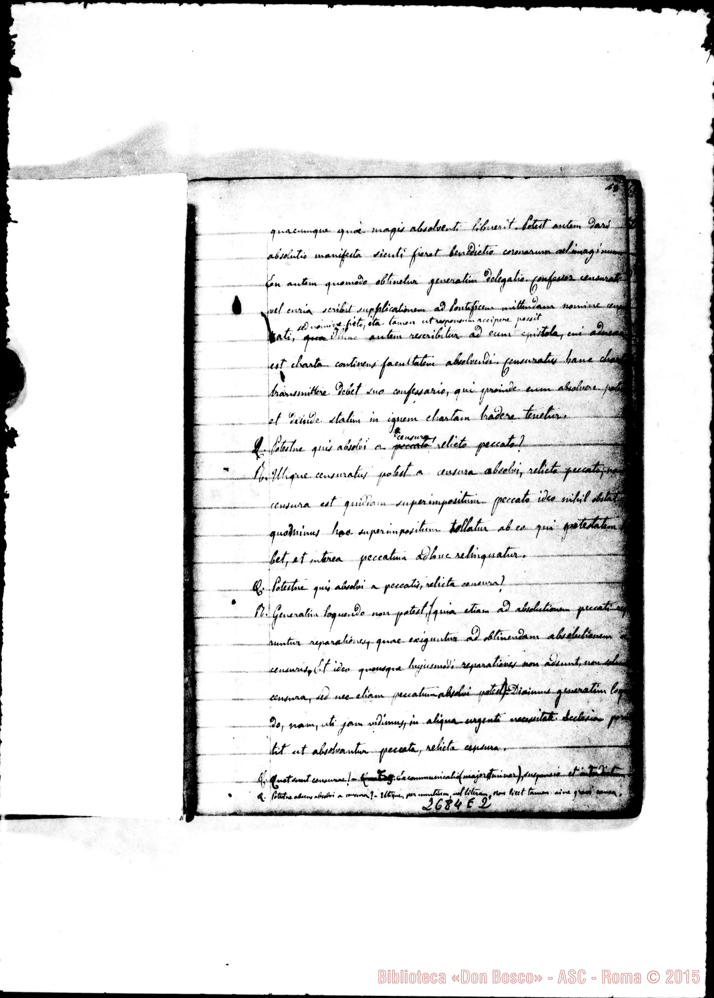 Fotogramma E 2 — Volumen secundum. 1861