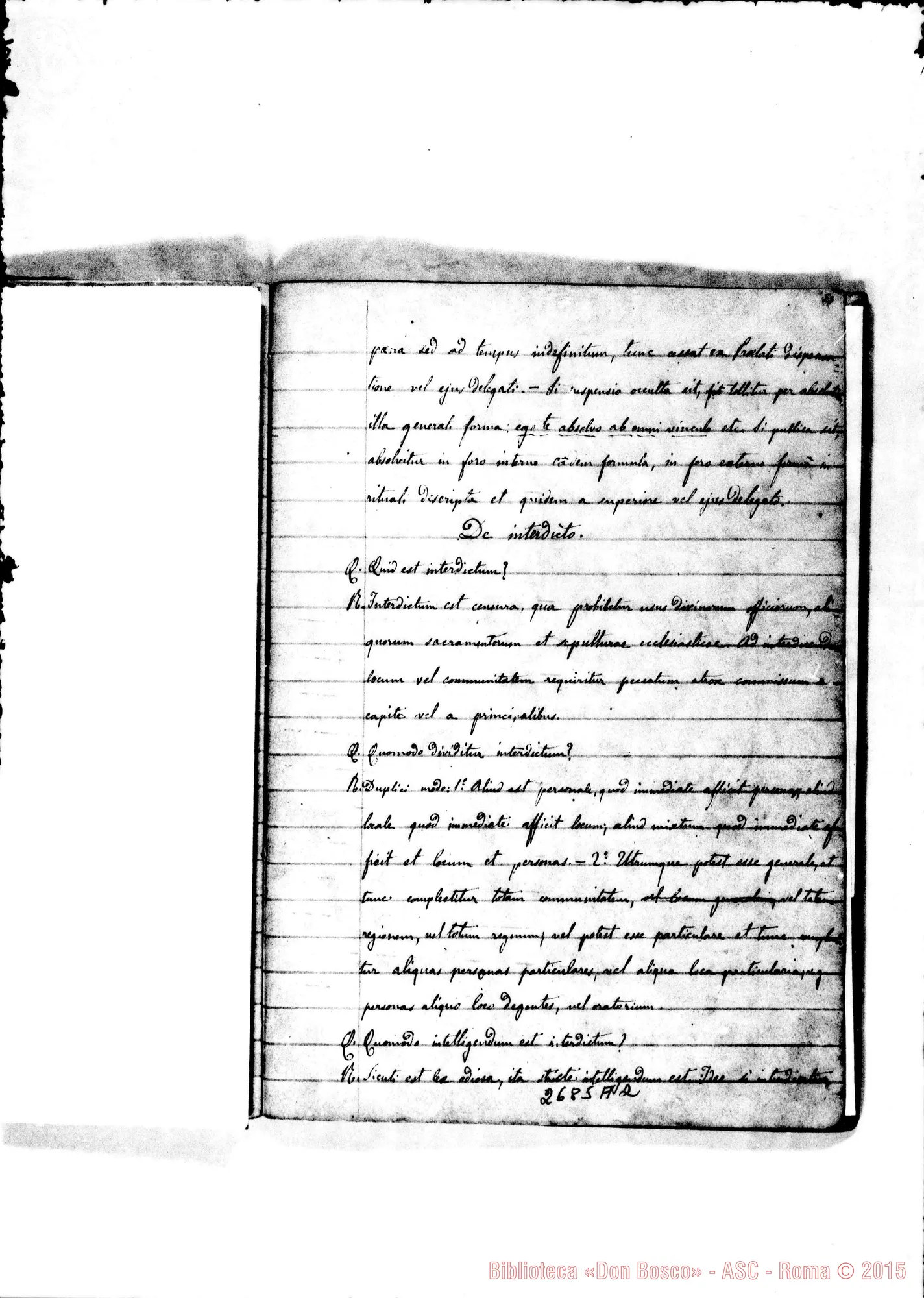 Fotogramma A 2 — Volumen secundum. 1861