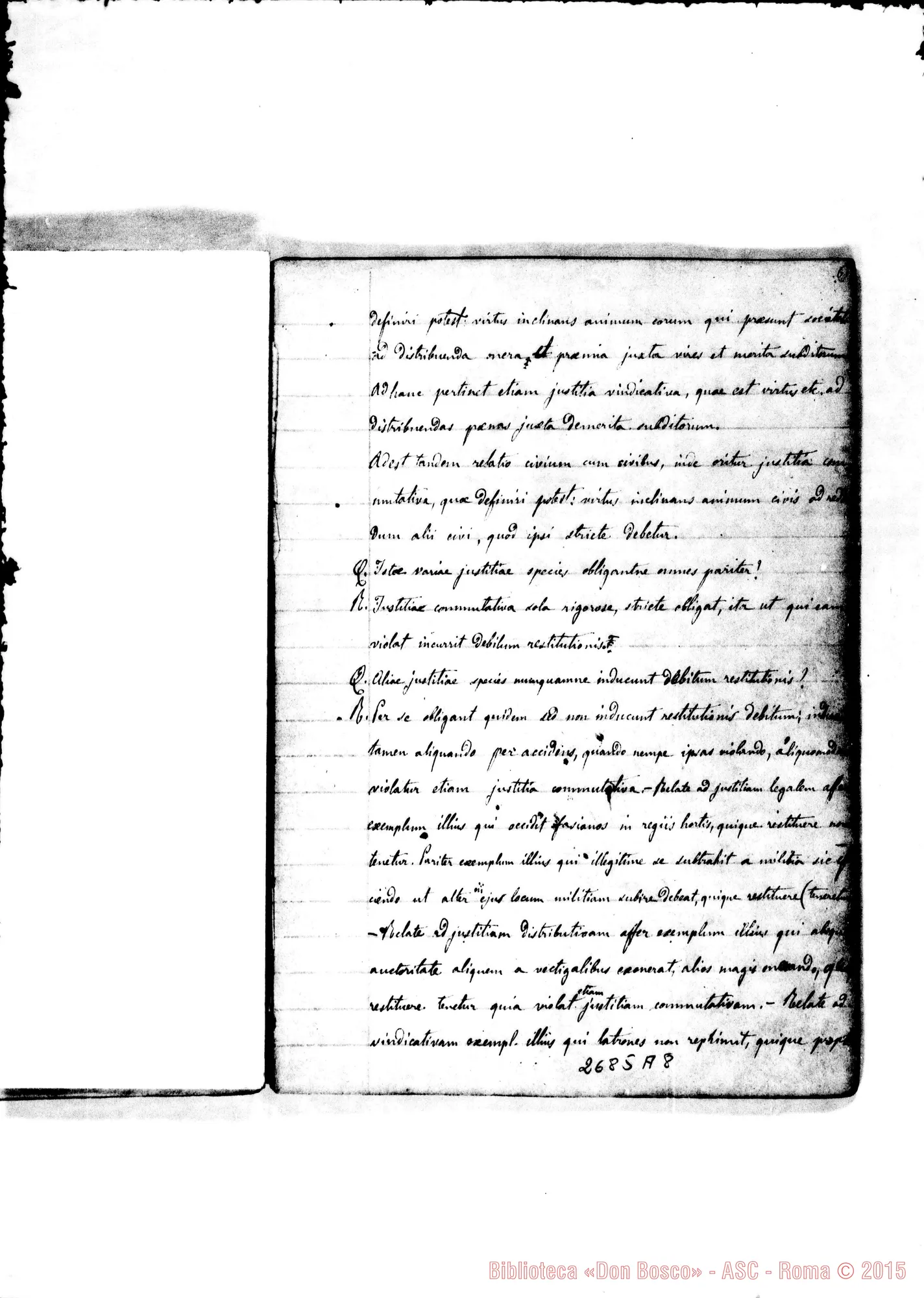 Fotogramma A 8 — Volumen secundum. 1861