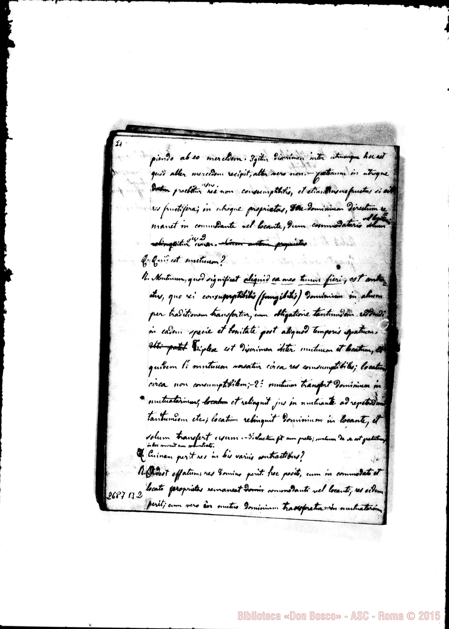 Fotogramma B 2 — Volumen quartum
