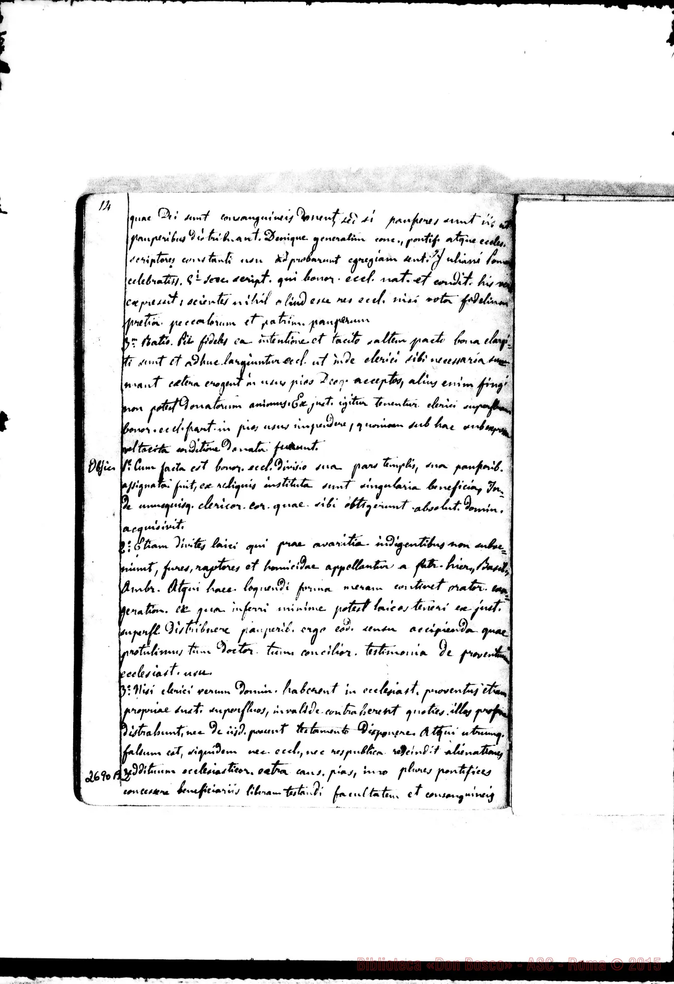 Fotogramma A 2 — 1859-60. «Quis ut Deus?» Quaderno 2