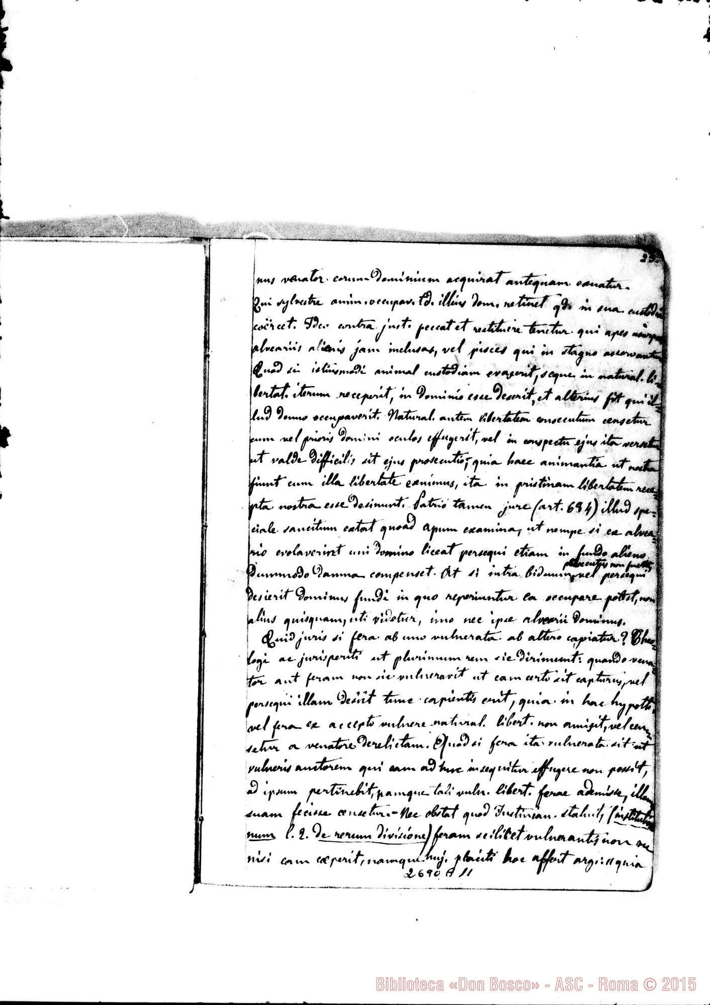 Fotogramma A 11 — 1859-60. «Quis ut Deus?» Quaderno 2