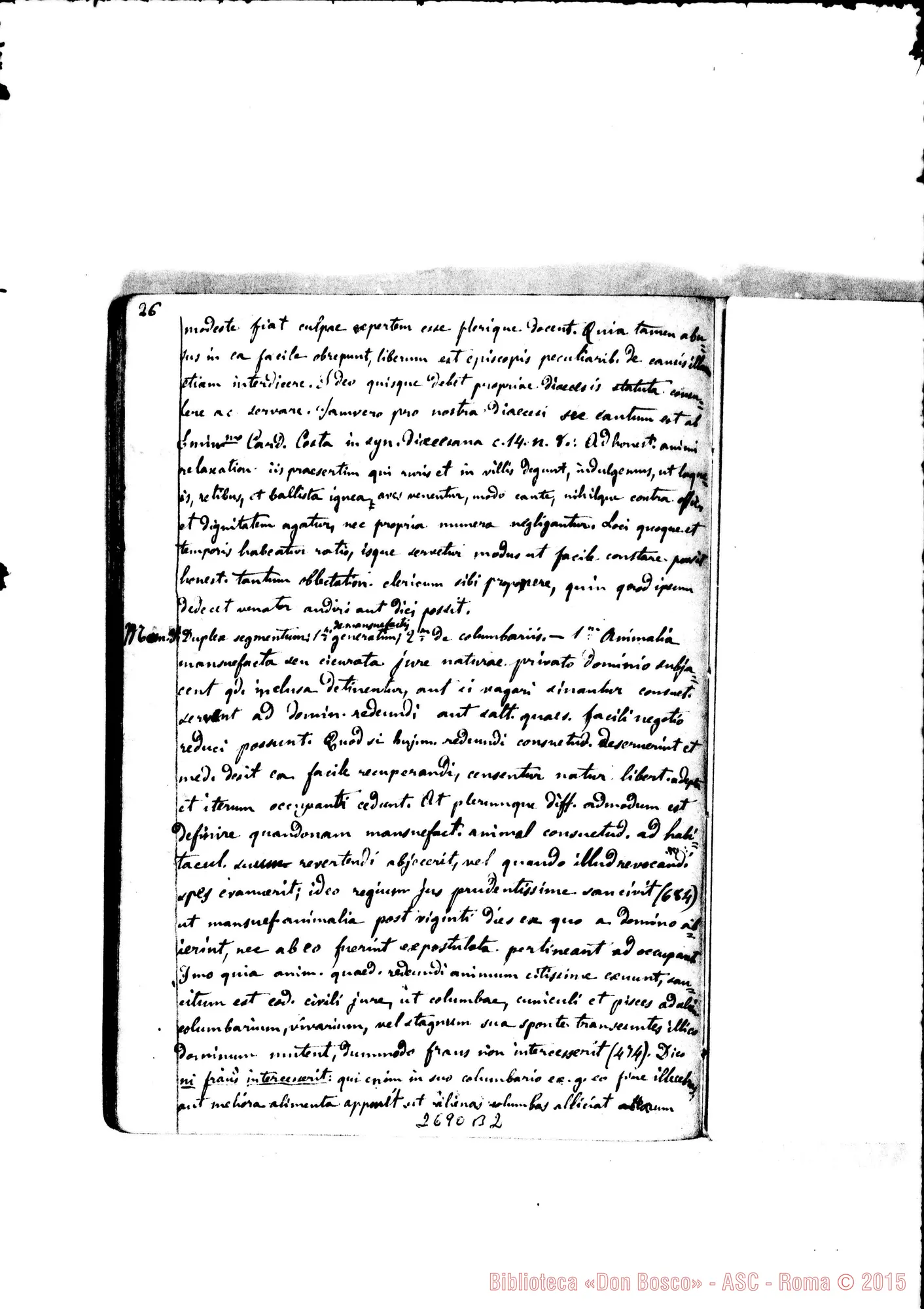 Fotogramma B 2 — 1859-60. «Quis ut Deus?» Quaderno 2