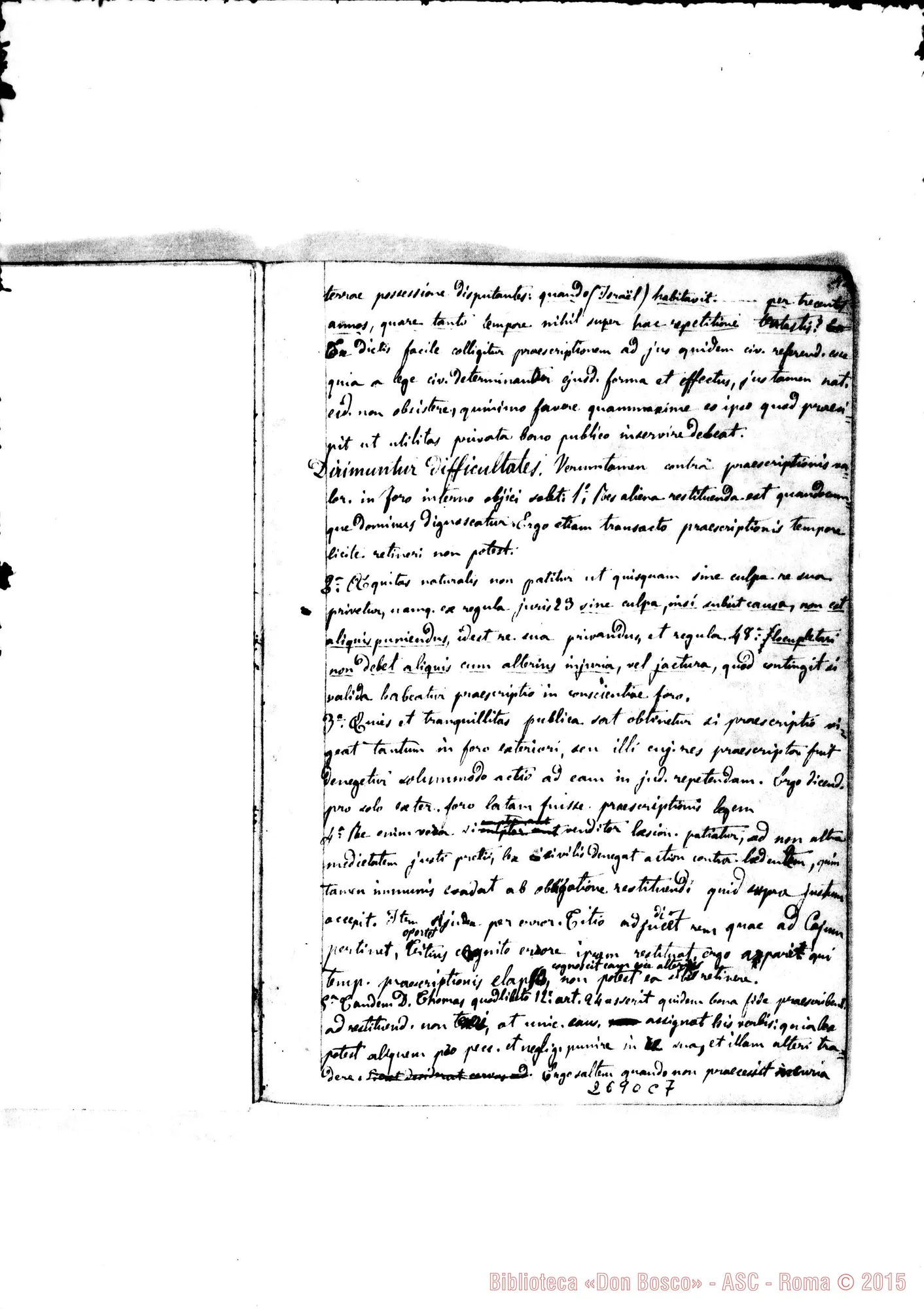 Fotogramma C 7 — 1859-60. «Quis ut Deus?» Quaderno 2
